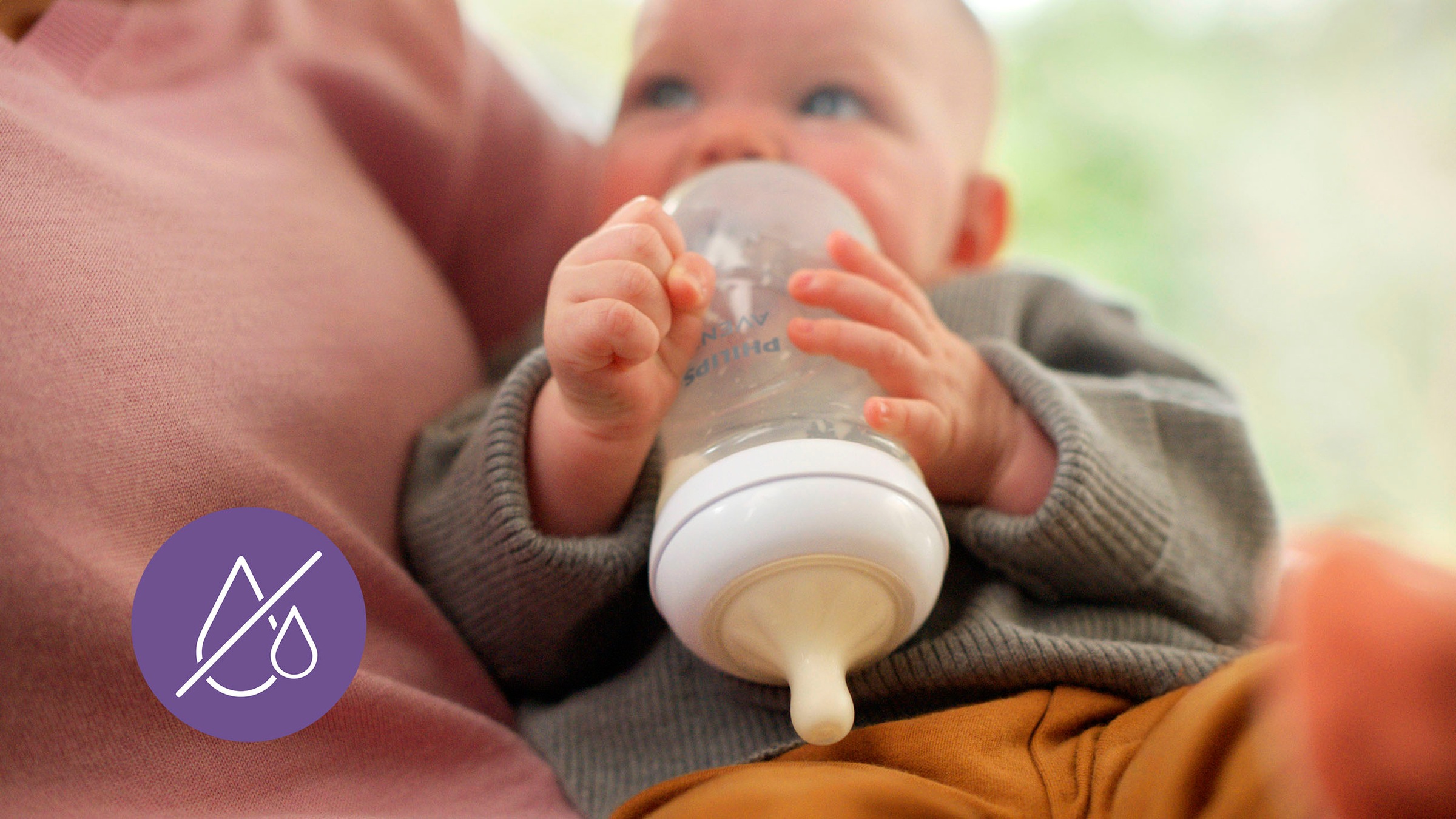 Philips AVENT Flaschensauger »Natural Response SCY964/02«, 2 Stück mit Anti-colic-Ventil, ab dem 3. Monat