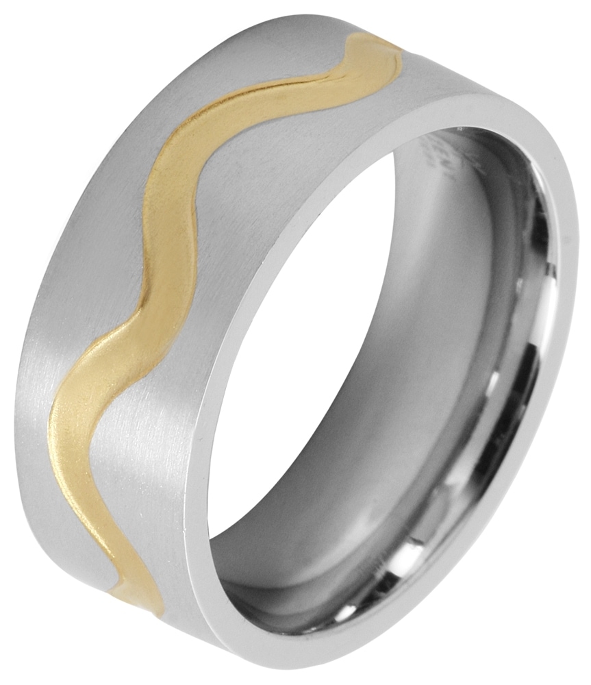 Adelia´s Fingerring »Damen Ring aus Edelstahl«