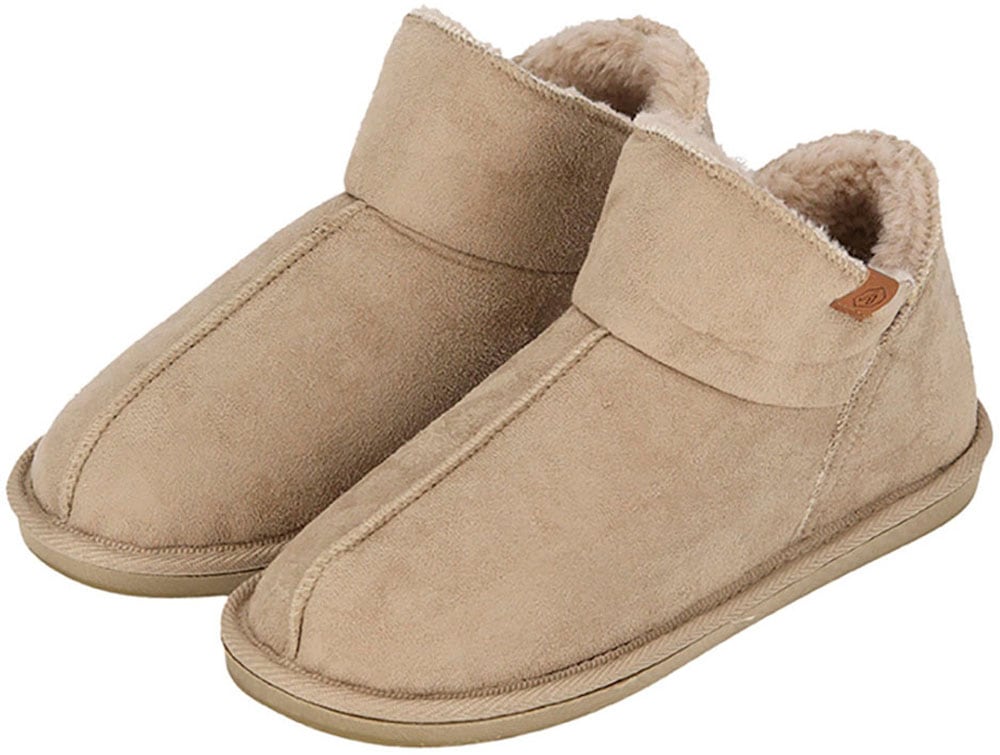 Apollo Hausschuh »LADIES HOME BOOTS SUEDE«, mit Logoprägung