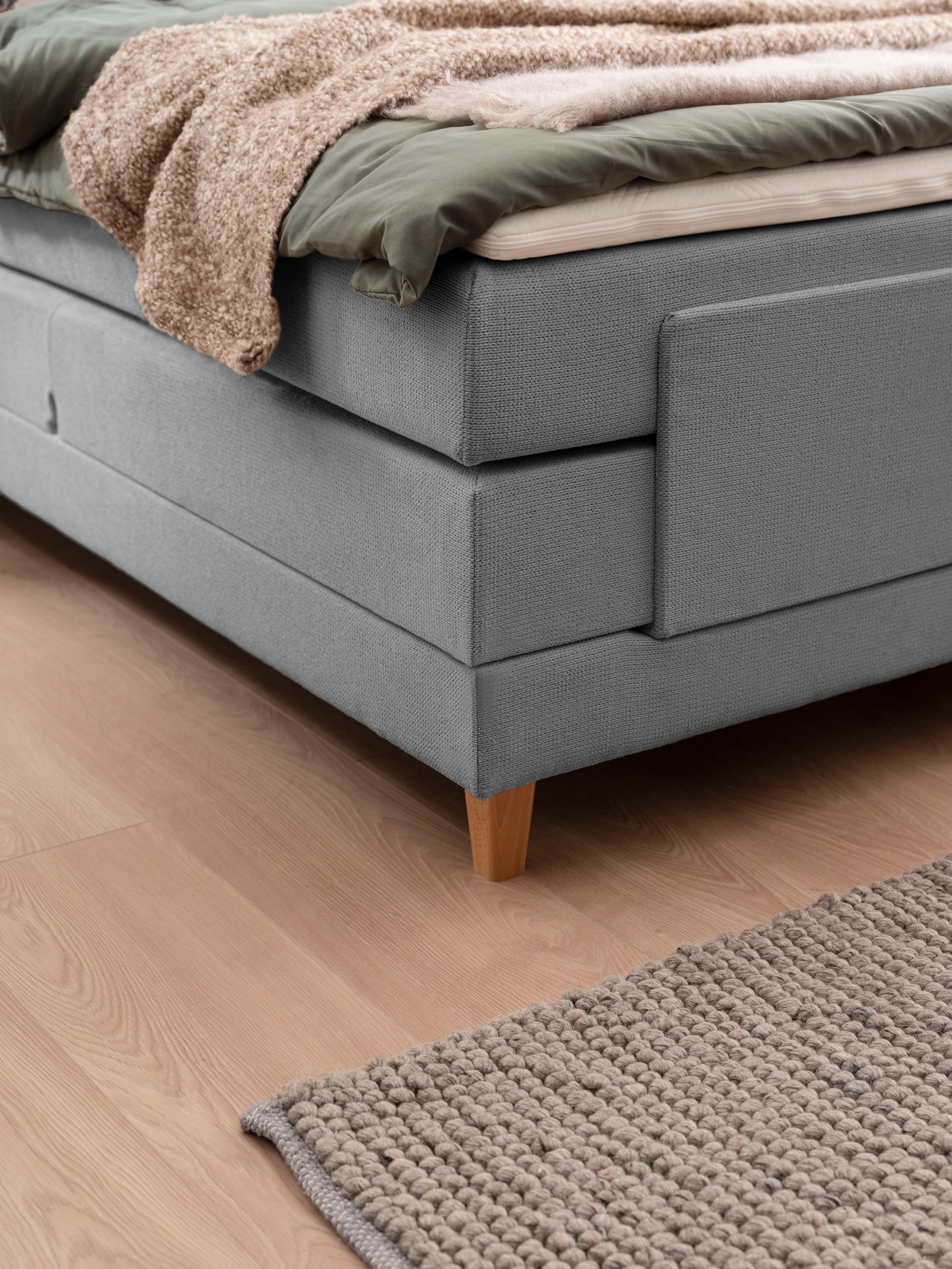 alina Boxspringbett »Primus« mit motorischer Verstellung, inkl. Matratzen und Topper