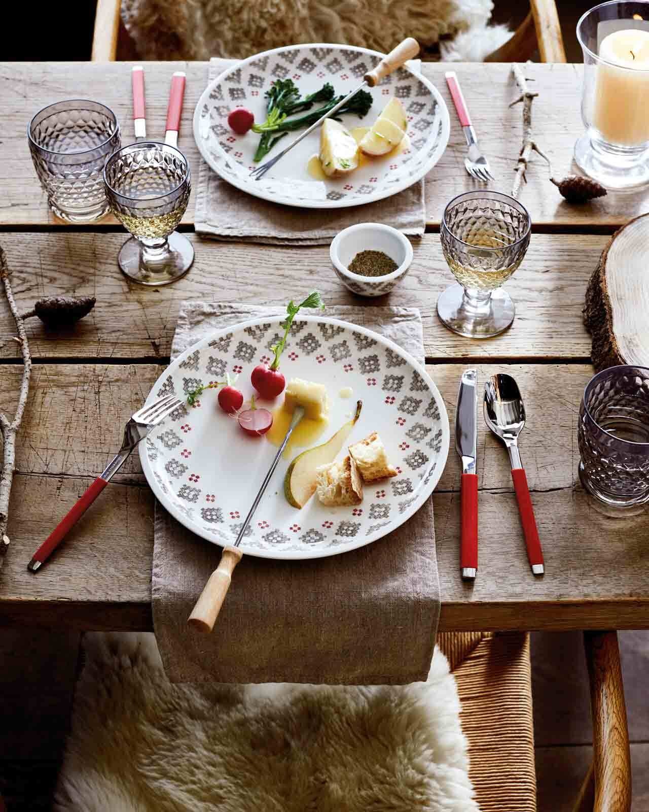 Villeroy & Boch Besteck-Set »Tafelbesteck S+ Cranberry 24er Set rot«