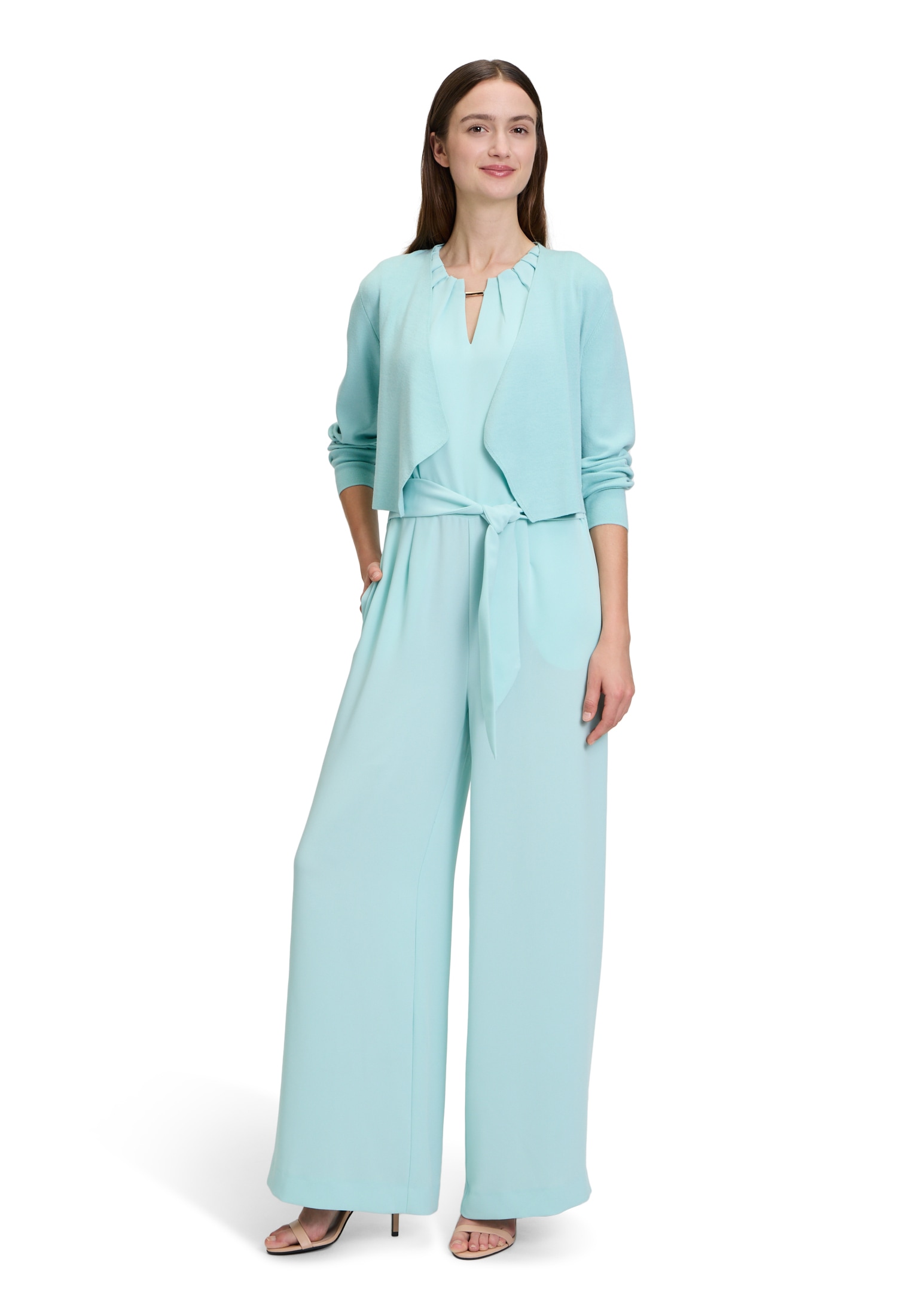 Betty&Co Jumpsuit »Jumpsuit ohne Arm«