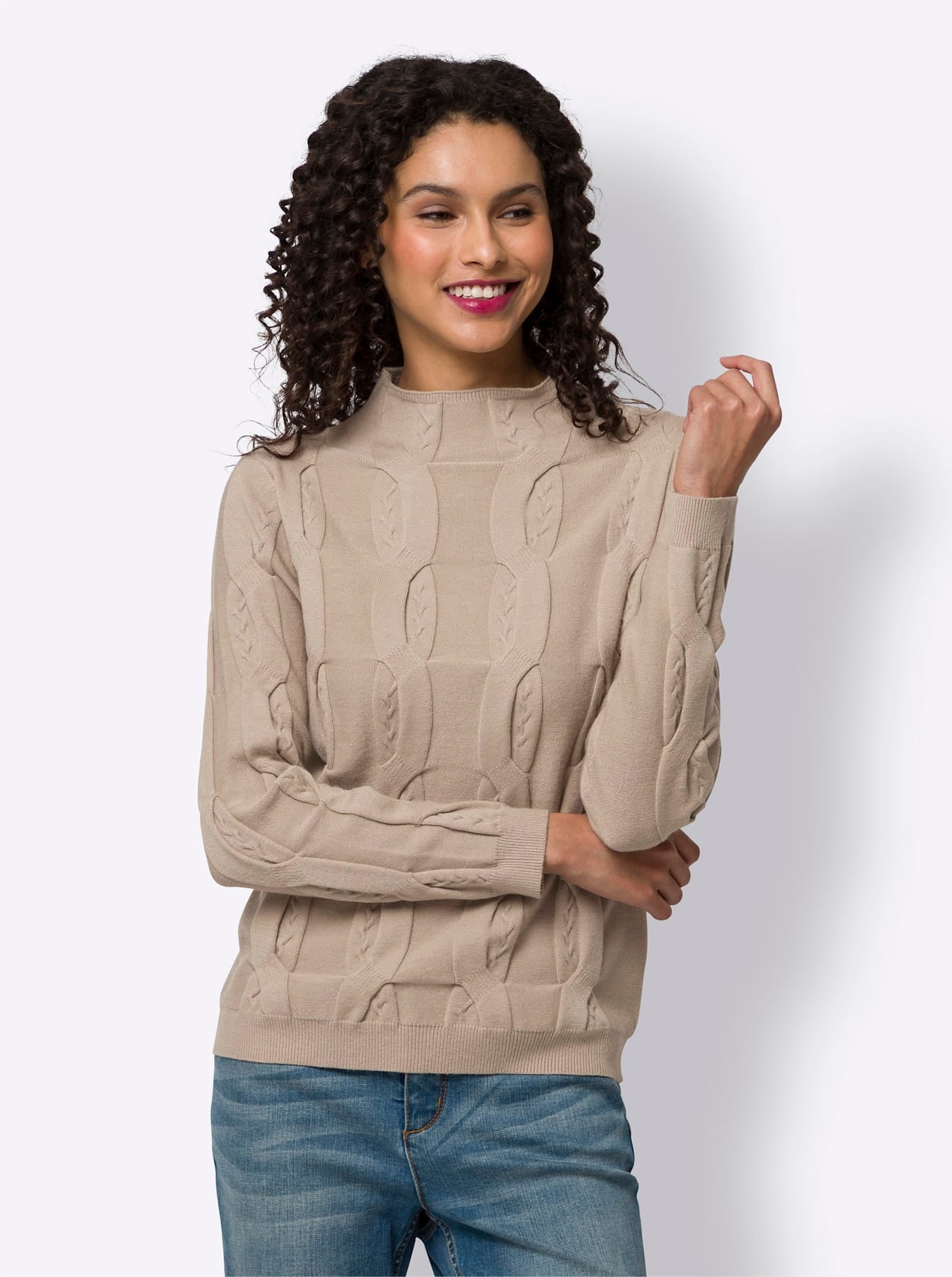 heine Stehkragenpullover »Stehkragen-Pullover«
