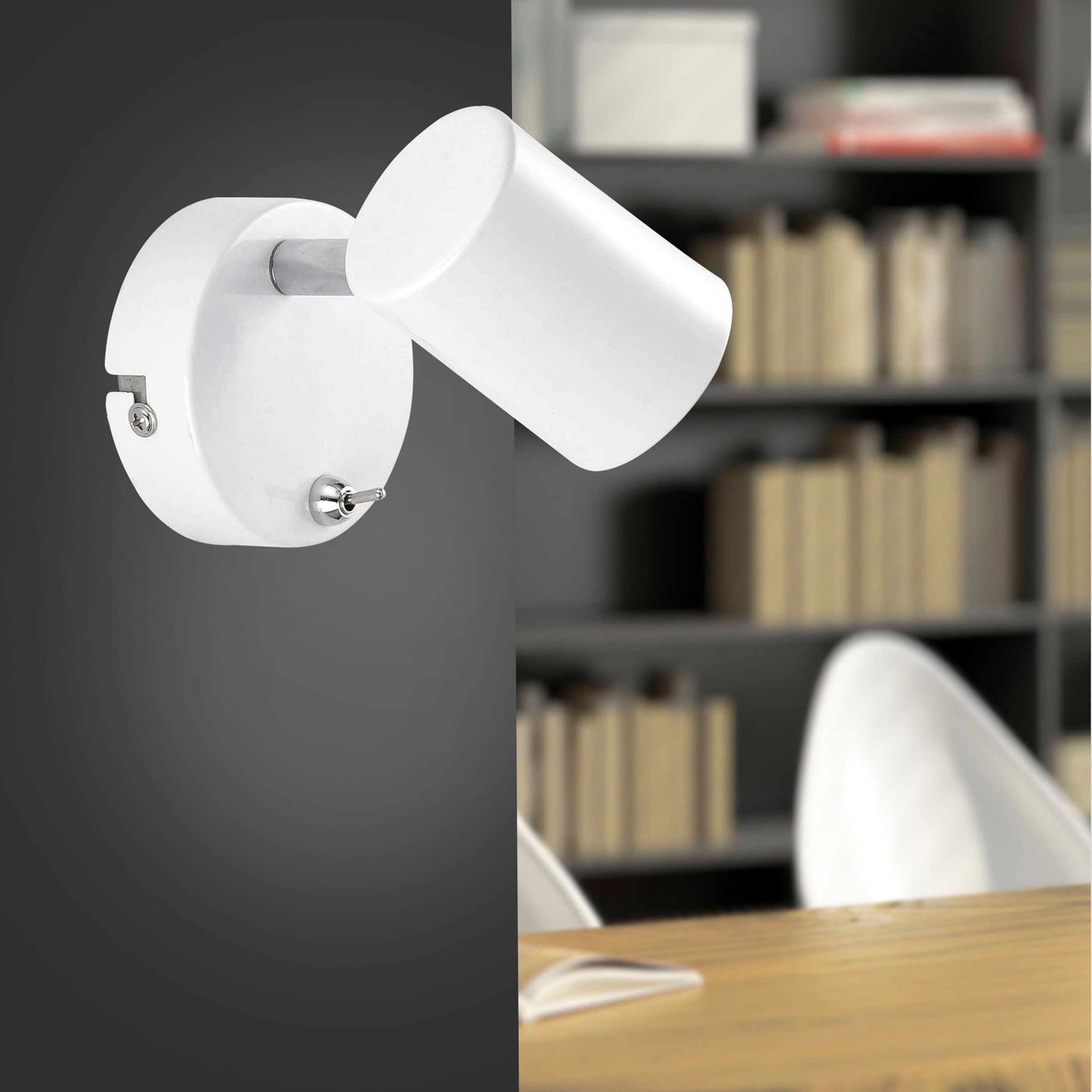 my im und schwenkbarer Wandlampe, Wandleuchte Wandstrahler 1 Online LED Spot, dreh- Wandspot »Maci«, LED OTTO flammig-flammig, Shop home