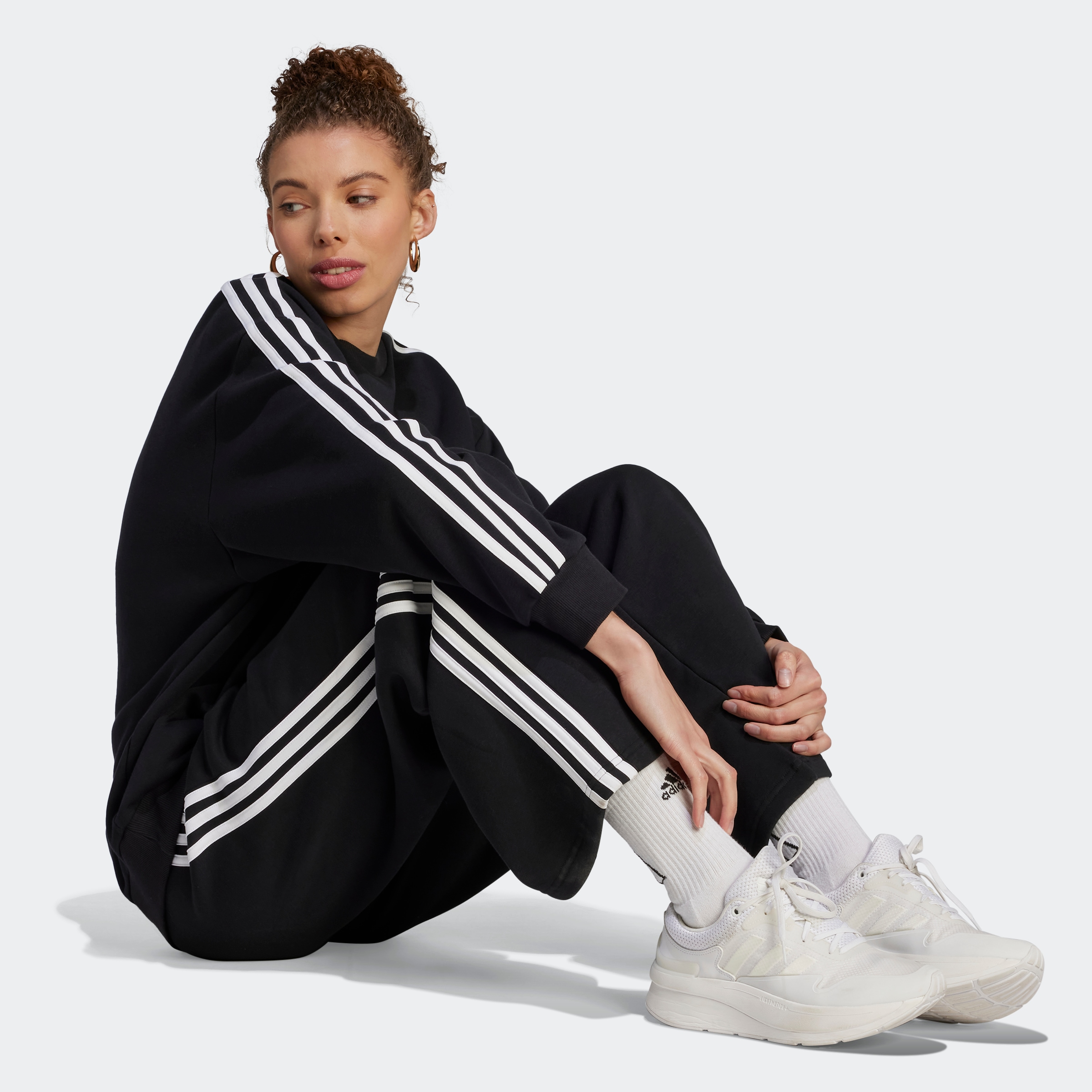 adidas Sportswear Sweatshirt »ESSENTIALS 3-STREIFEN OVERSIZED«