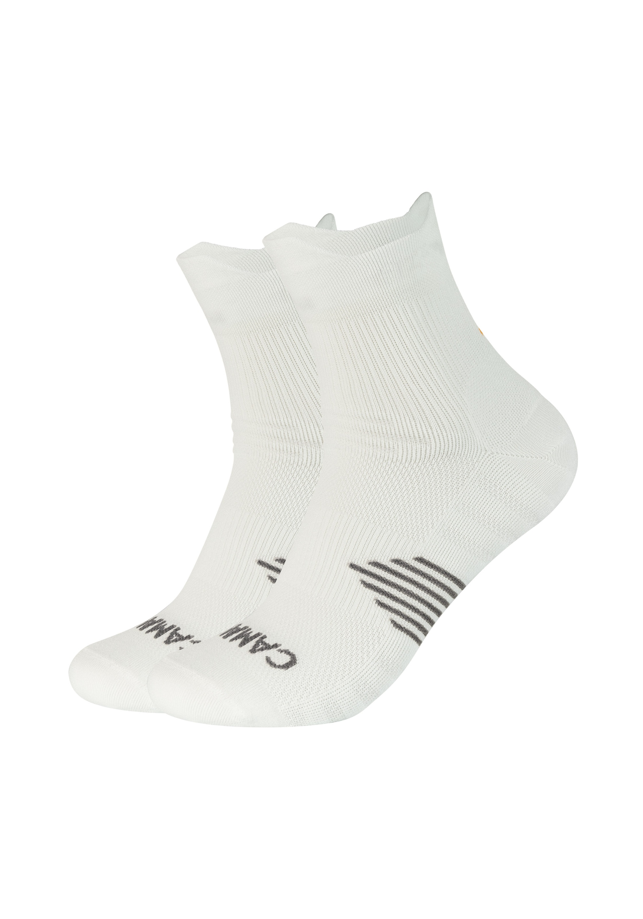 Camano Kurzsocken »function«, (4 Paar), Performance, Multi Sportsocken, Fußgewölbe-Stütze, gepolsterte Sohle