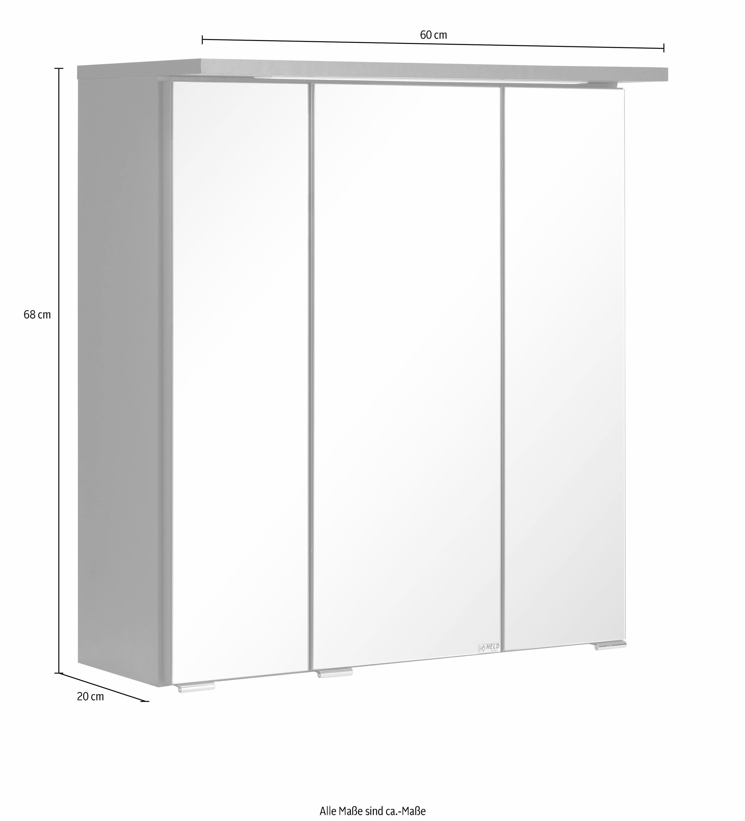welltime Spiegelschrank »Ravenna« Breite 60 cm