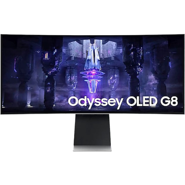 Samsung Curved-Gaming-OLED-Monitor »Odyssey OLED G8SB S34BG850SU«, 86 cm/34  Zoll, 3440 x 1440 px, 4K Ultra HD, 0,1 ms Reaktionszeit, 175 Hz, 0.03ms GTG  online bei OTTO