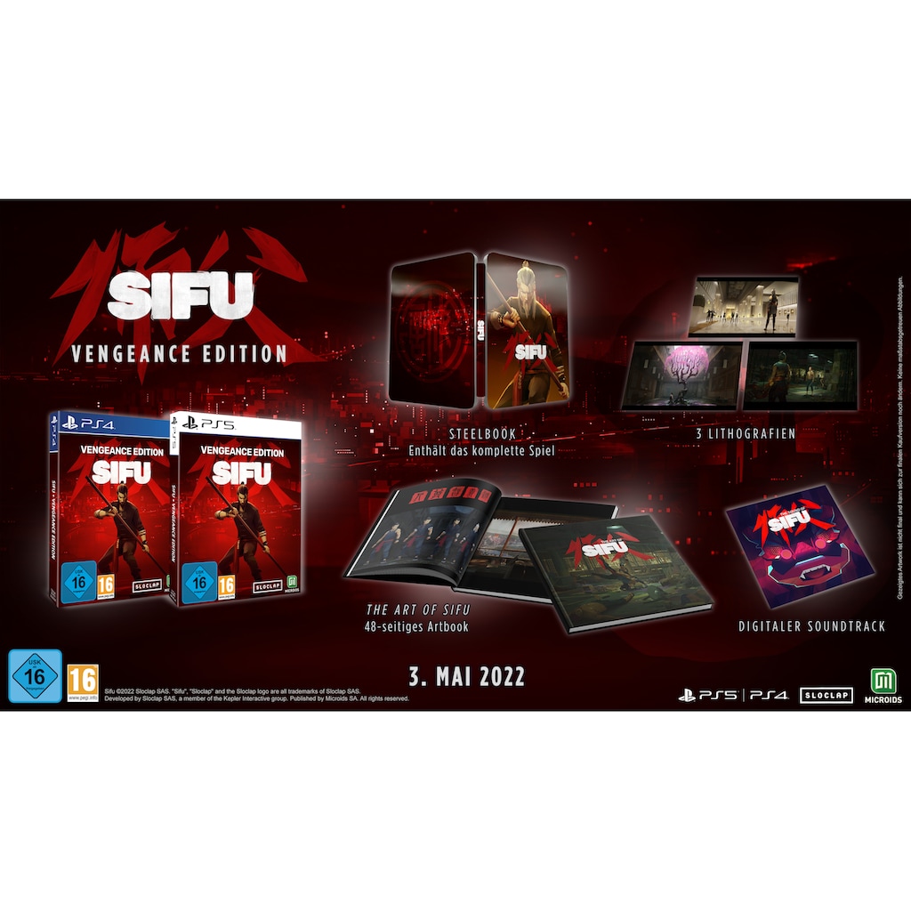 Astragon Spielesoftware »SIFU - Vengeance Edition«, PlayStation 4