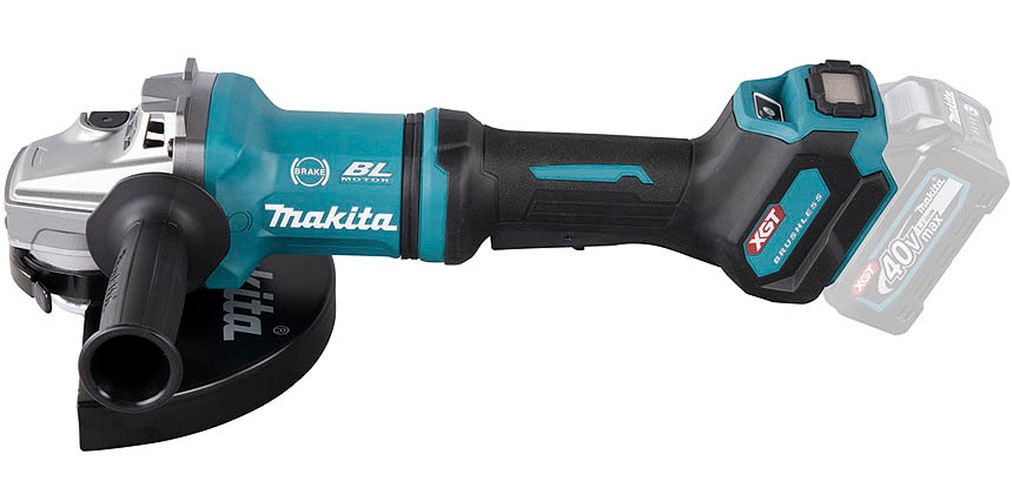 Makita Akku-Winkelschleifer »»GA038GZ««, (XGT, 40V max., 230 mm), ohne Akku, ohne Ladegerät