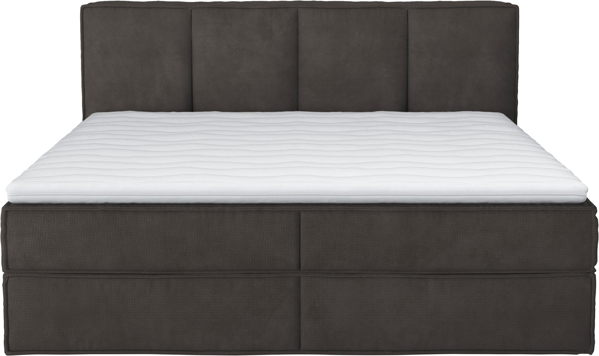 Home affaire Boxspringbett »Sacy«, Boxbett inkl. Topper, 2 Matratzen, Härtegrade H2, H3 und H4 wählbar