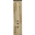 Premium collection by Home affaire Stauraumschrank »SHERWOOD«, in modernem Holz Dekor, mit Apothekergriffen aus Metall, Höhe 201 cm