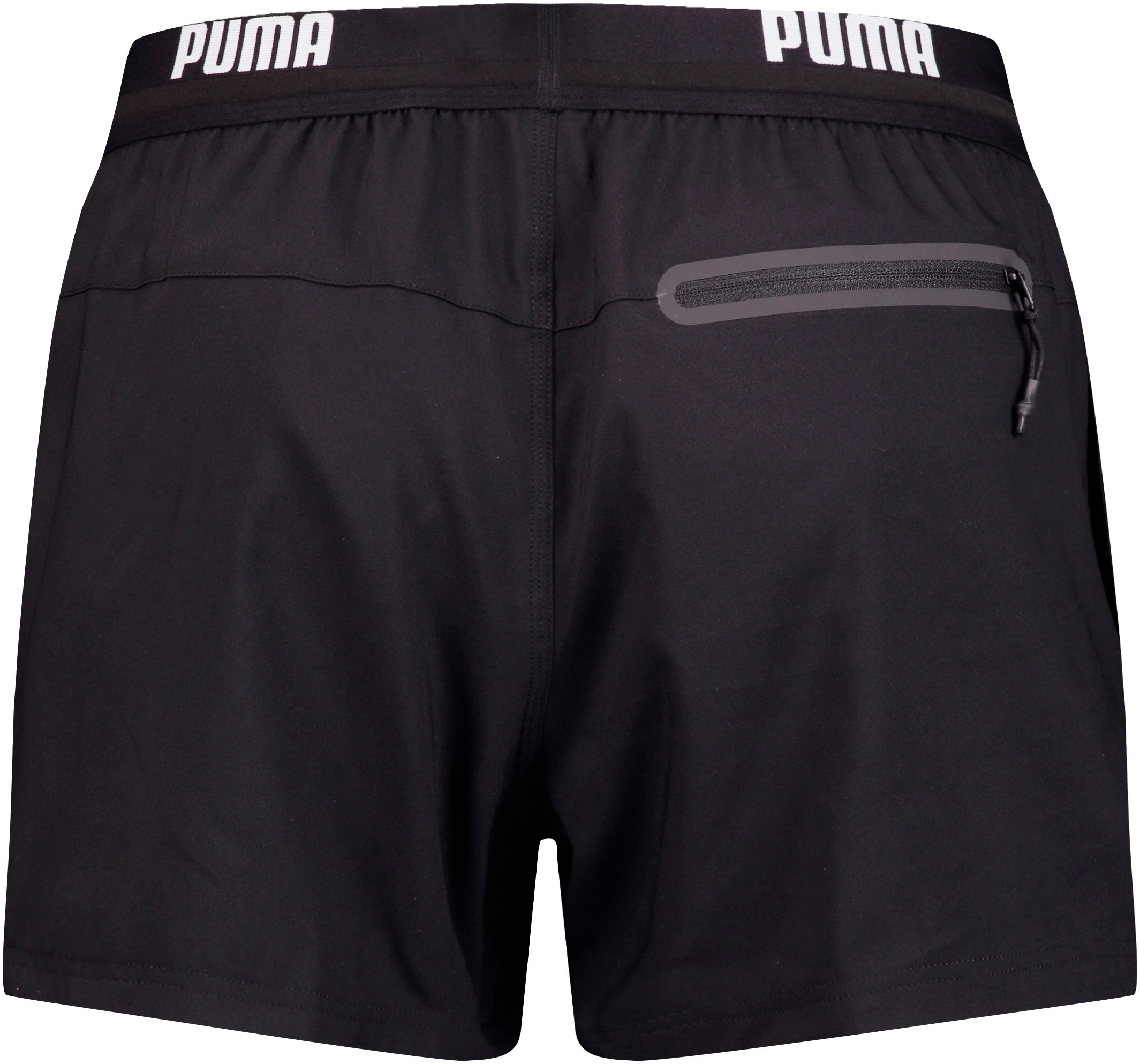 PUMA Badeshorts, mit elastischem Logobund