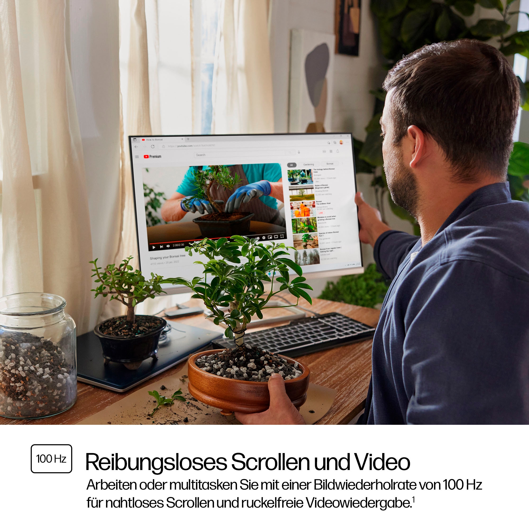 HP LED-Monitor »527sa (HSD-0175-K)«, 69 cm/27 Zoll, 1920 x 1080 px, Full HD, 5 ms Reaktionszeit, 100 Hz