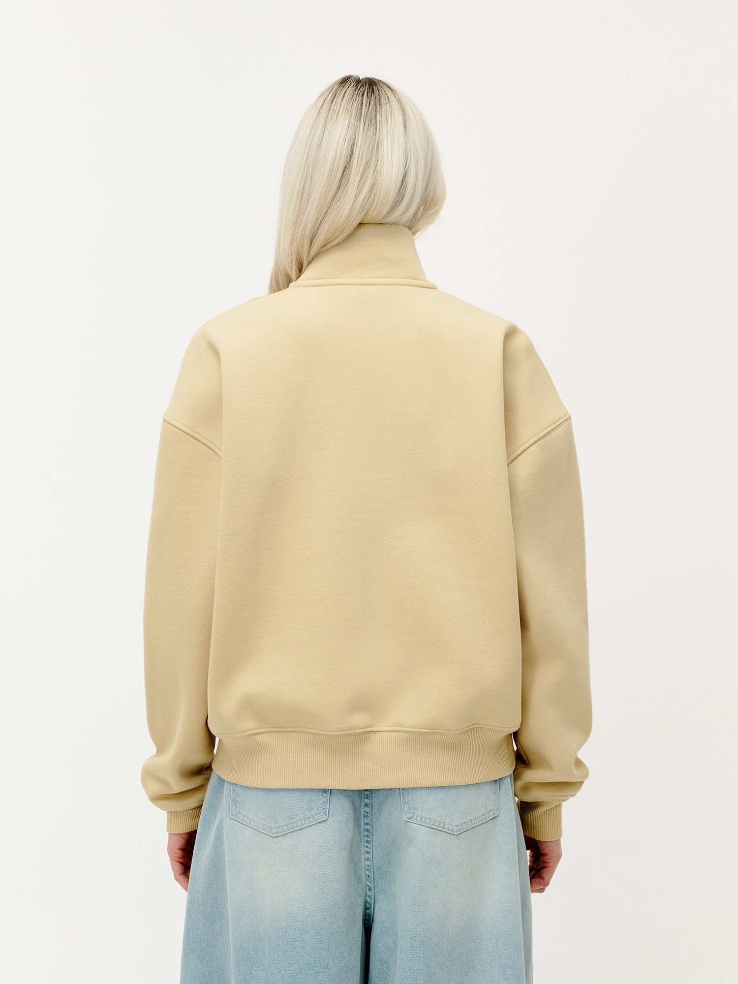 LeGer Sweatjacke »Tanisha, LeGer by Lena Gercke« locker geschnitten, mit Stehkragen