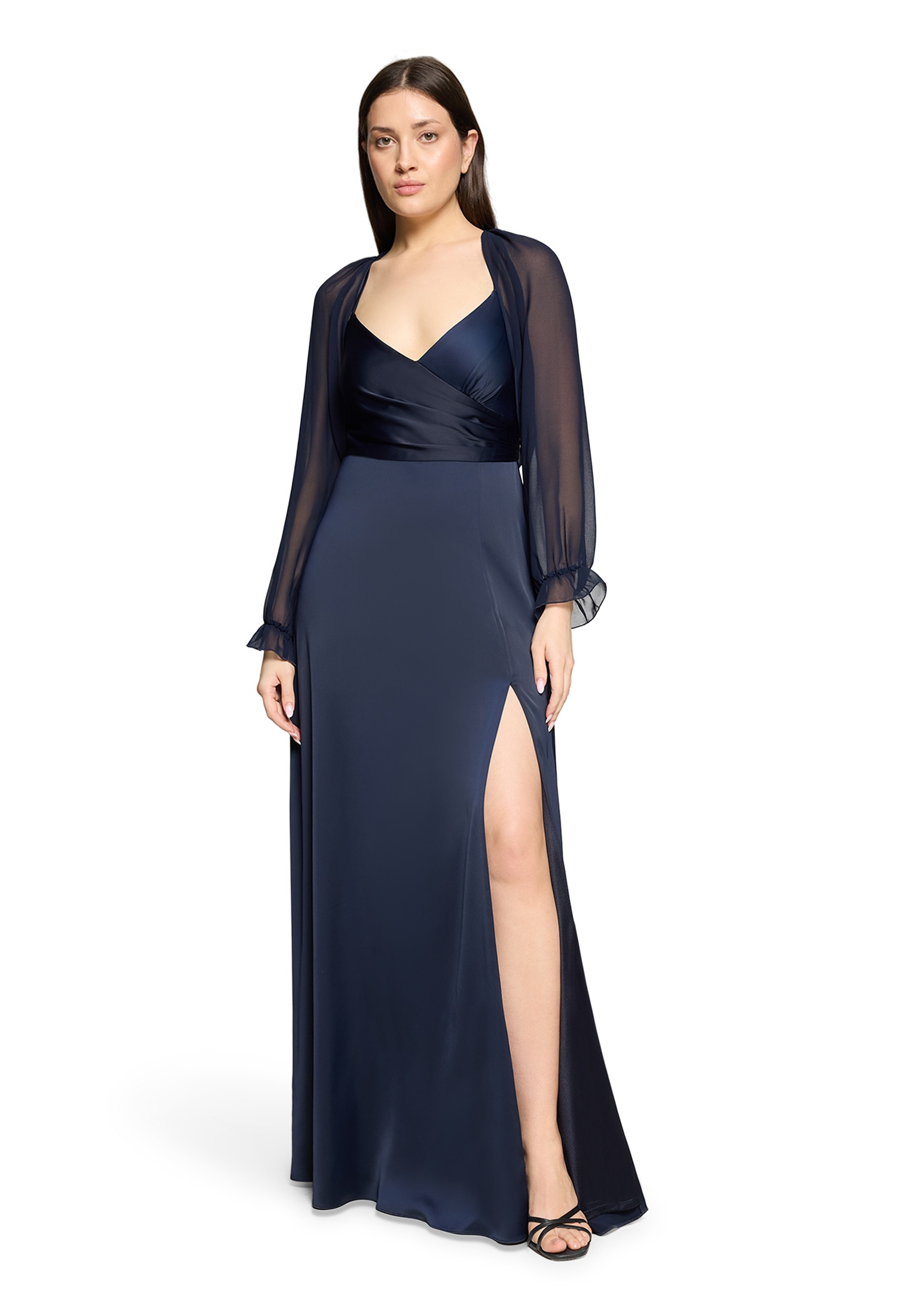 Vera Mont Bolerojacke »Bolero-Jacke mit gekräuseltem Ausschnitt«