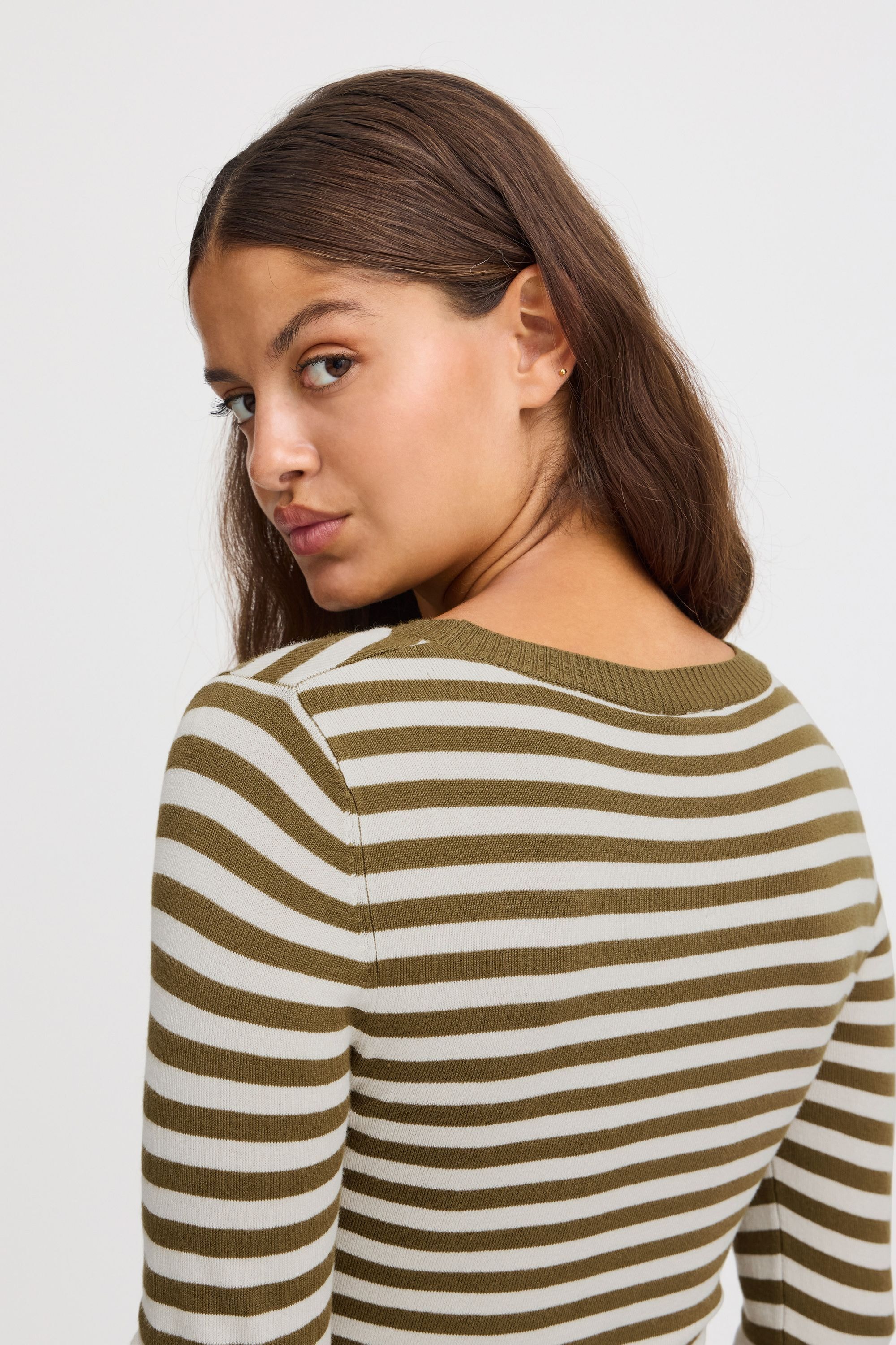 Ichi Strickfleece-Pullover »Strickpullover IHDiane«