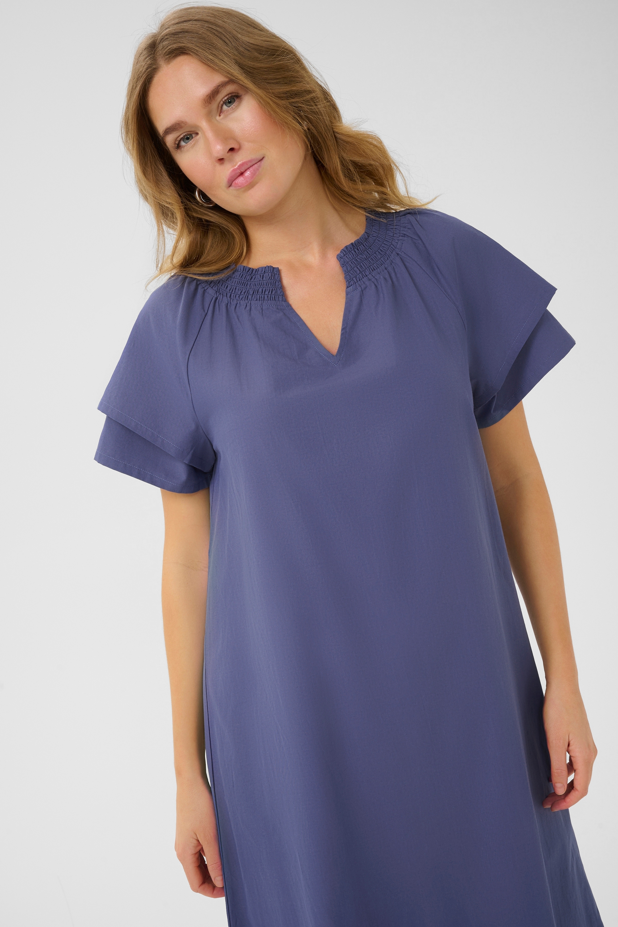 KAFFE Midikleid »Kleid KAyrsa«