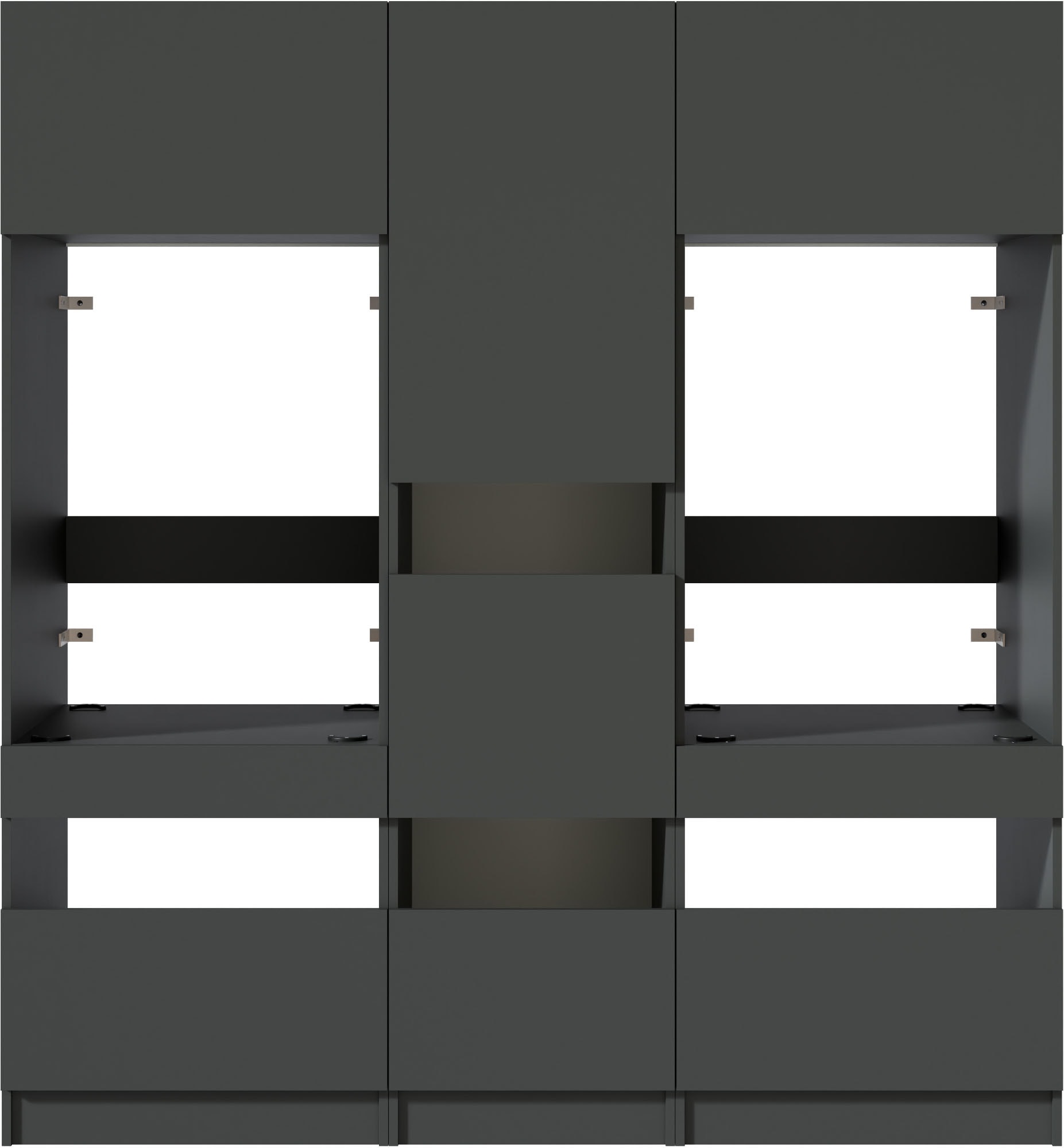 BASIC by Balculina Mehrzweckschrank-Set »Washhome B/T/H 186x68x200 cm« 3 Stk. tlg.