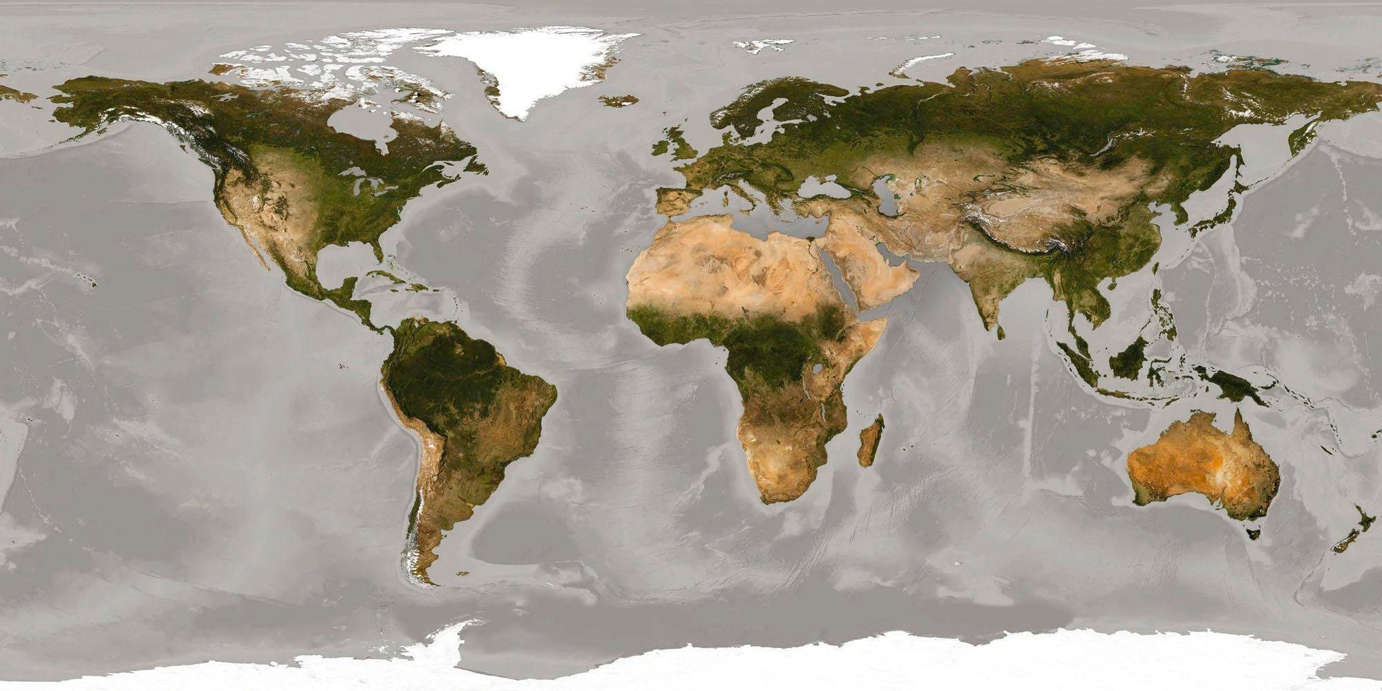 Komar Vliestapete »Digitaldruck Vlies -  World - Größe 500 x 250 cm« bedruckt glatt Wohnzimmer, Schlafzimmer