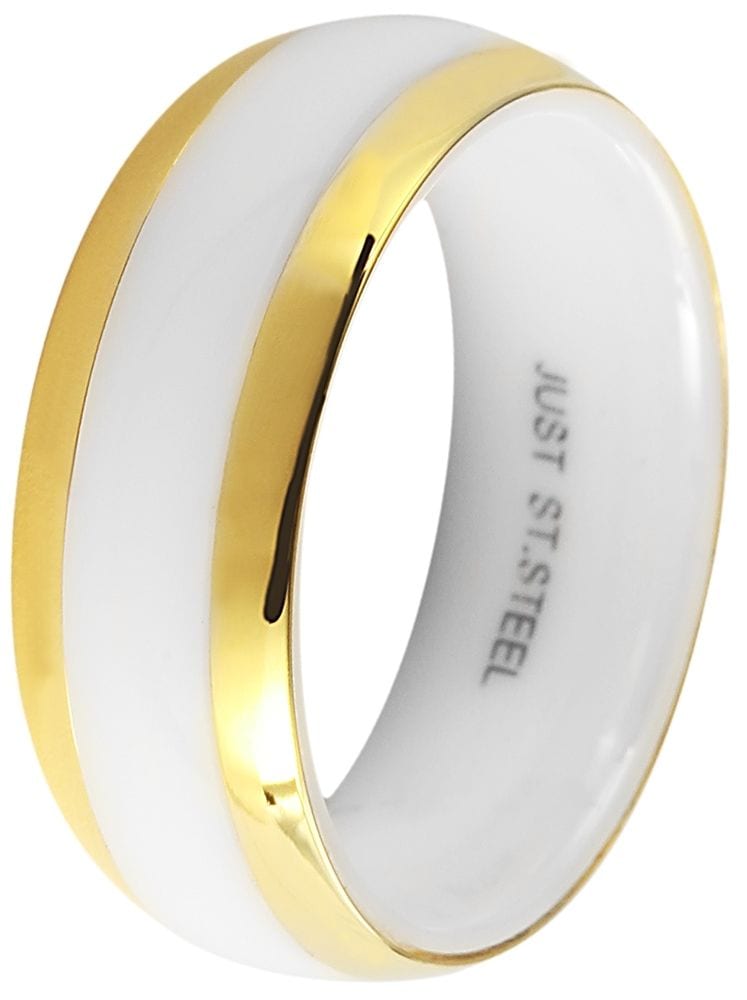 Adelia´s Fingerring »Damen Ring aus Edelstahl«