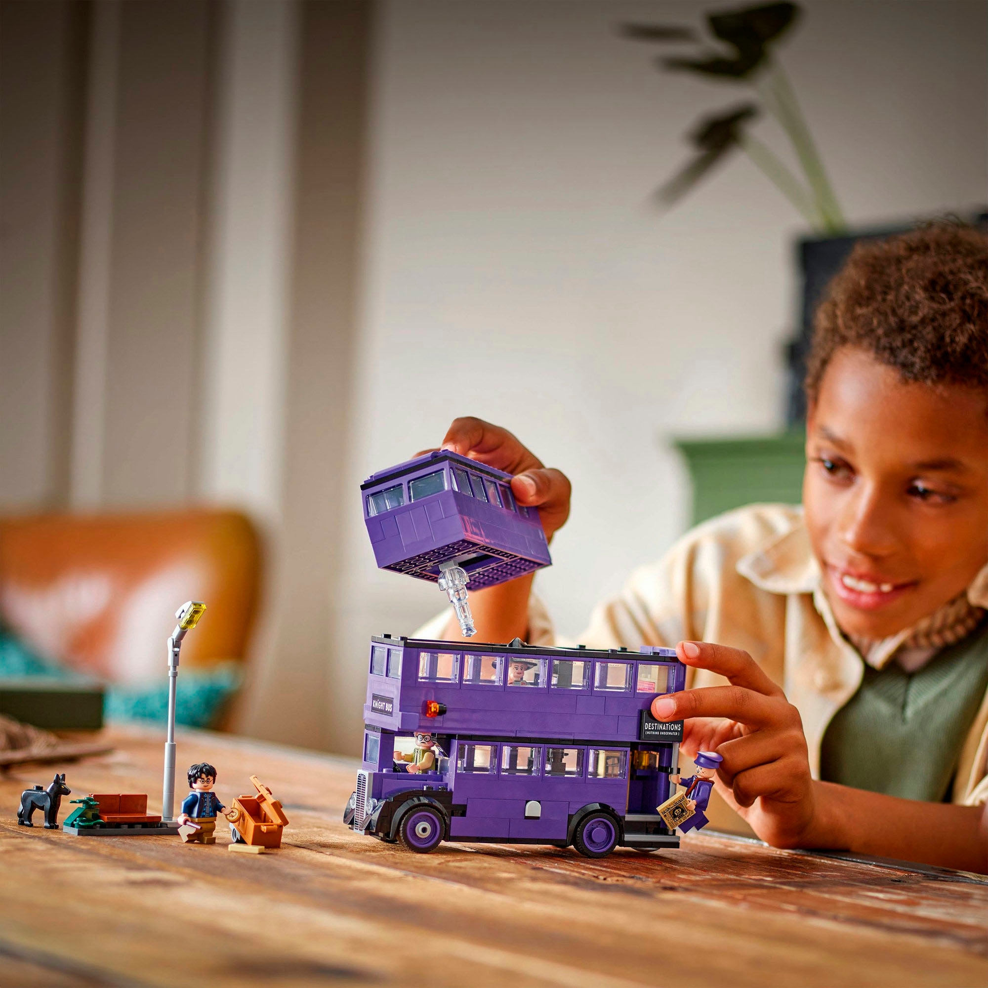 LEGO® Konstruktionsspielsteine »Abenteuer mit dem Fahrenden Ritter (76446), LEGO® Harry Potter™«, (499 St.), Made in Europe