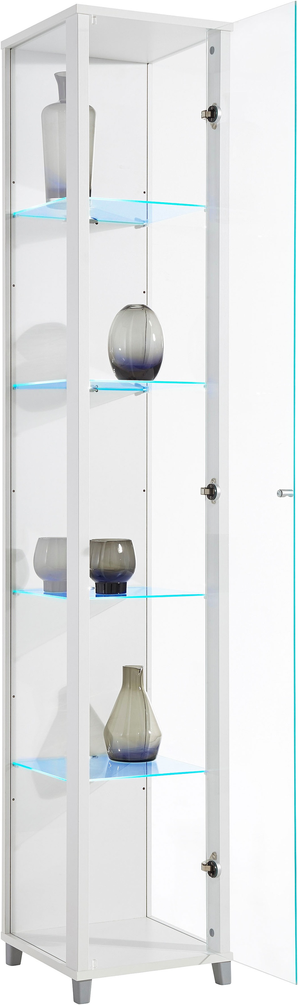 fif möbel Vitrine »OPTIMA« Standvitrine/Glasvitrine 1x Glastür,perfekt für Sammler,Sammlervitrine