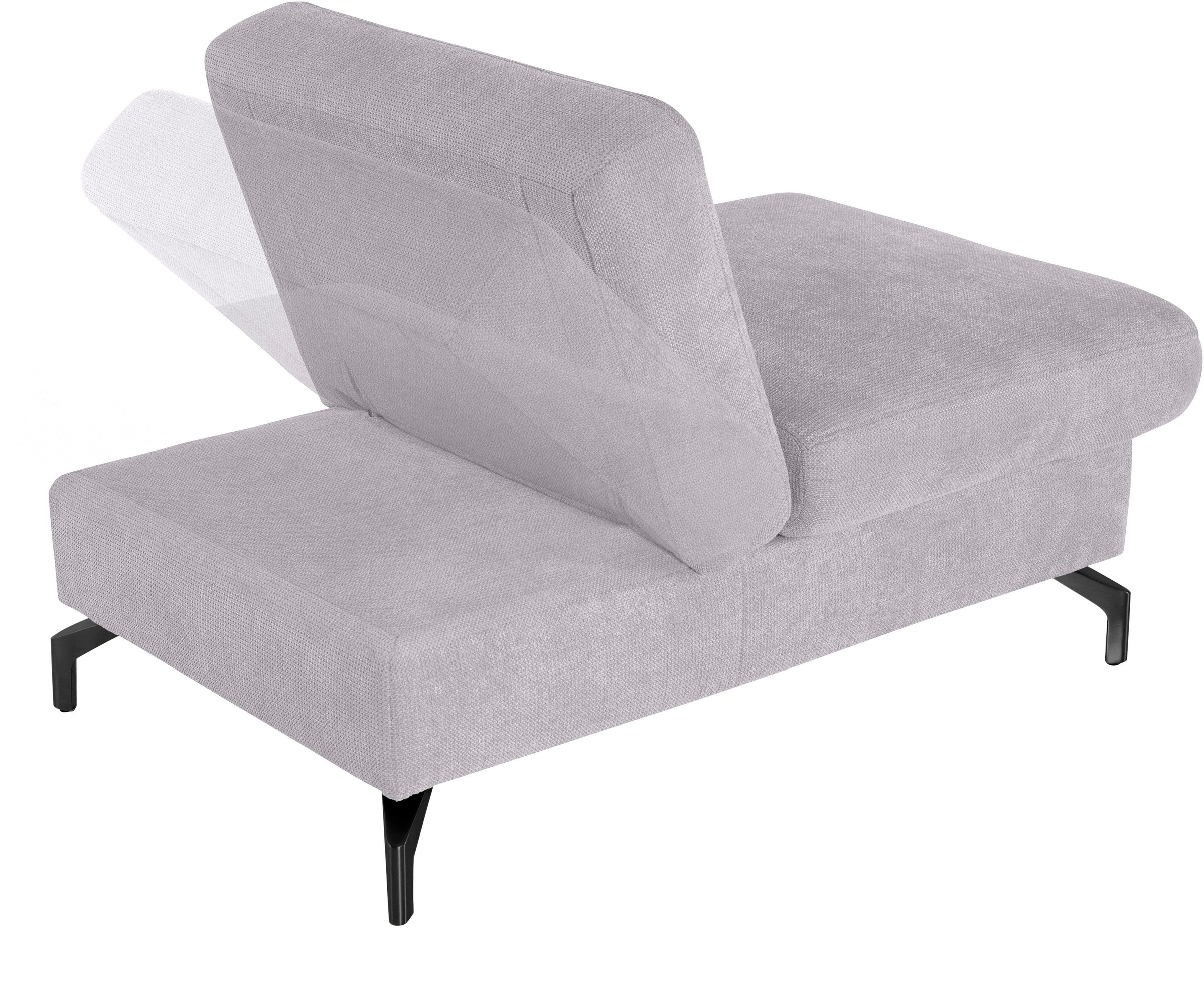 sit&more Hocker »Percy«, Fußhöhe 15cm, mit Klappfunktion, wahlweise in 2 Fußfarben