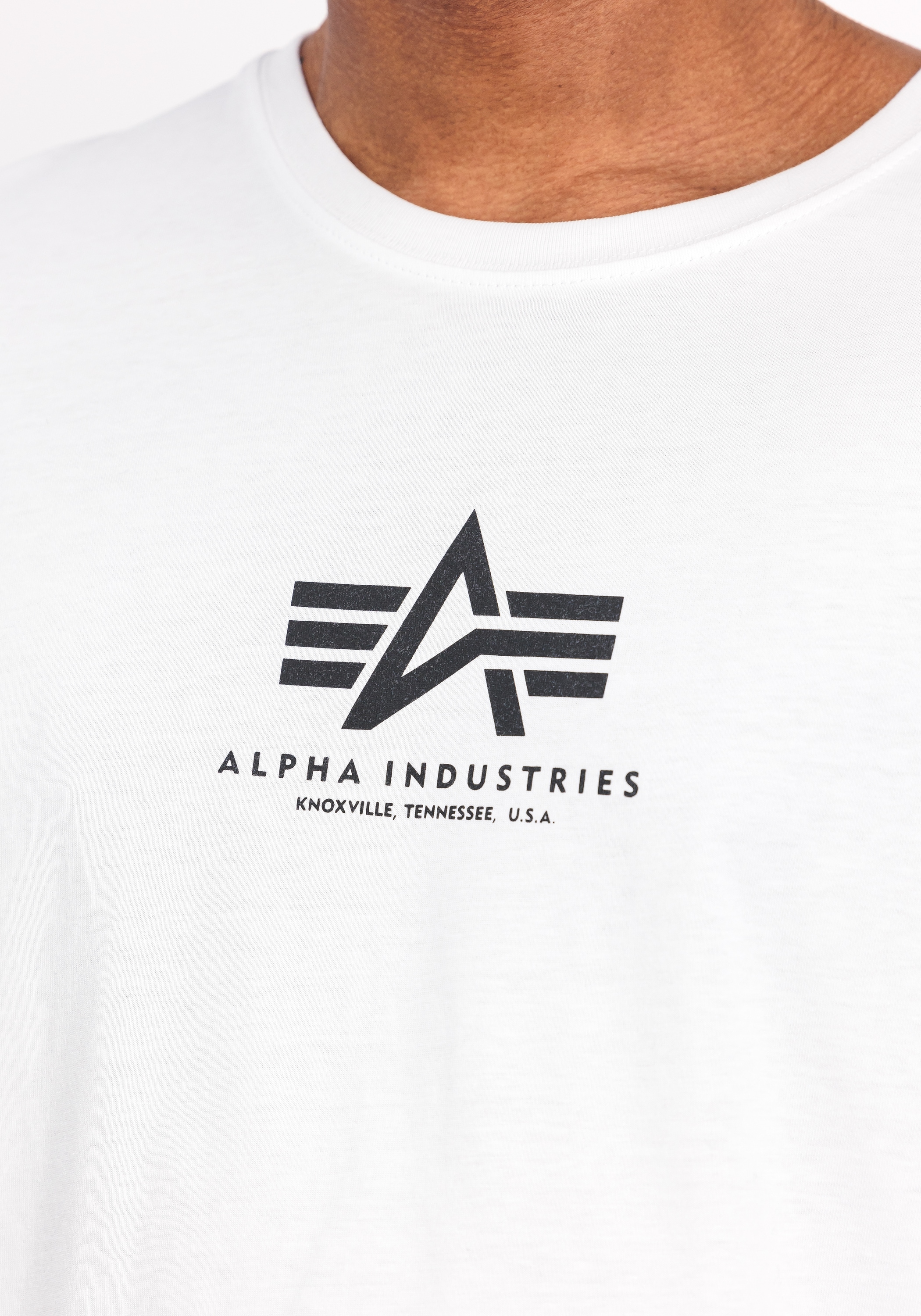 Alpha Industries T-Shirt »Alpha Industries Men - T-Shirts Basic T Mid Logo«