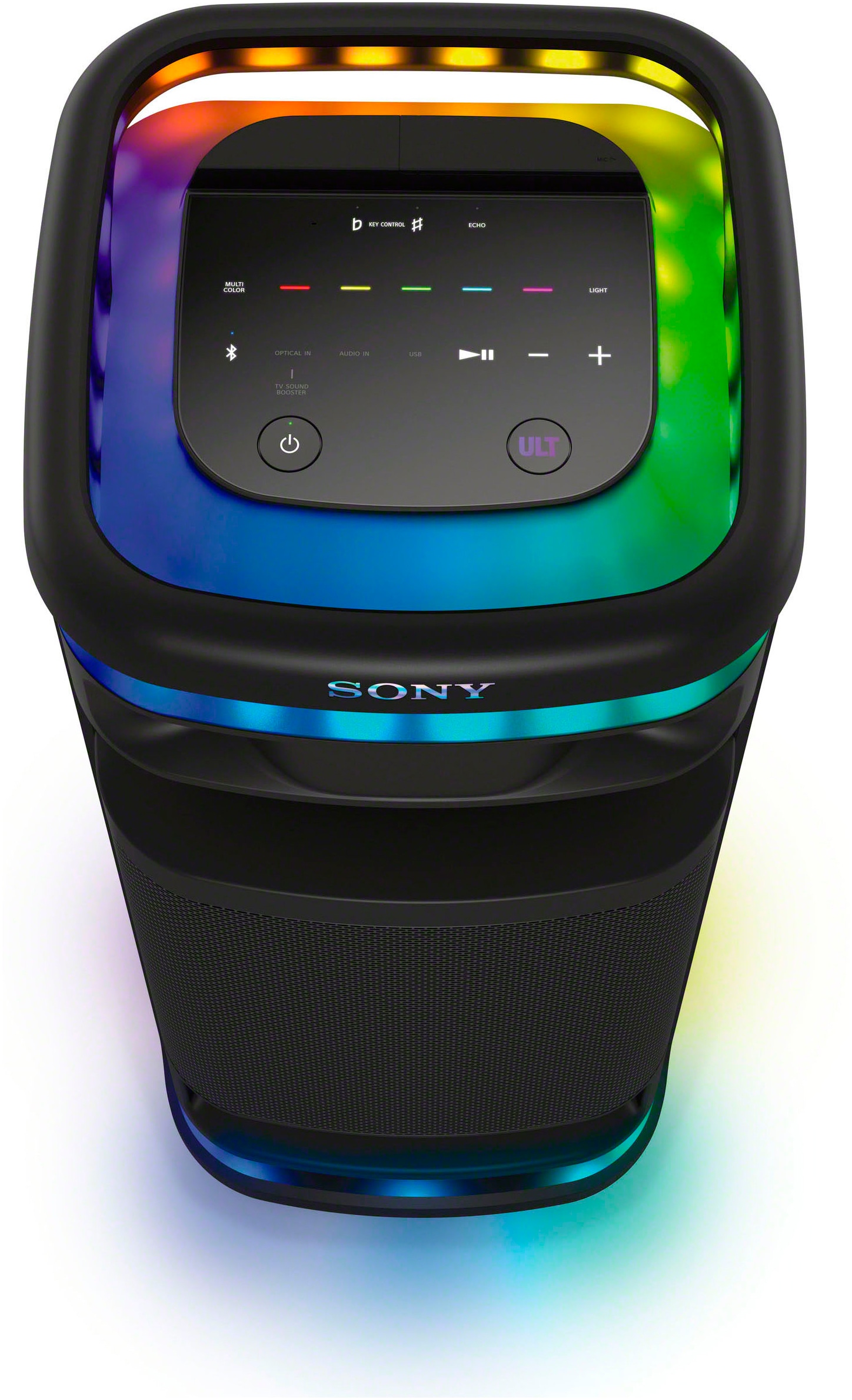 Sony Bluetooth-Speaker »ULT TOWER 10«, ultimativem tiefen Bass, X-Balanced Speakers, 360-LED-Beleuchtung