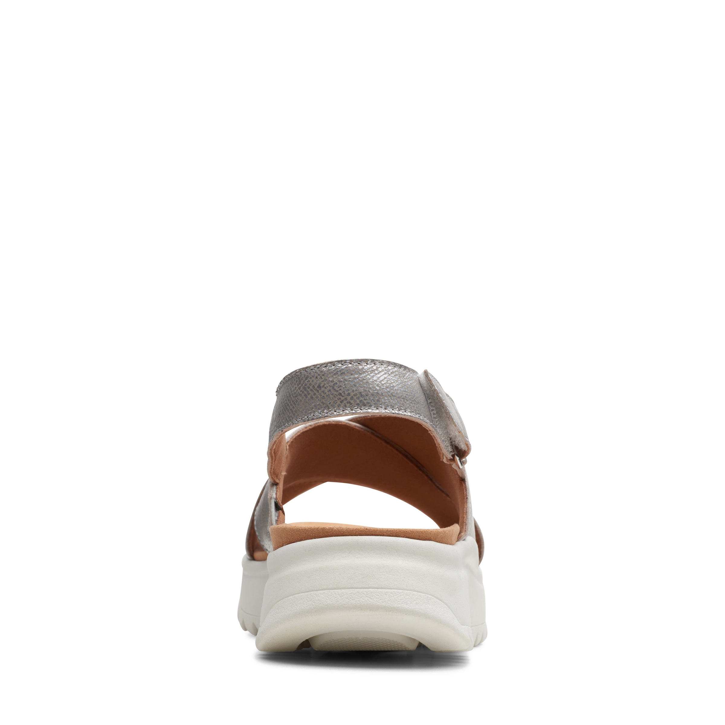 Clarks Sandale »DashLite Wish«, Plateausandale, Klettschuh mit modischer Kreuzbandage