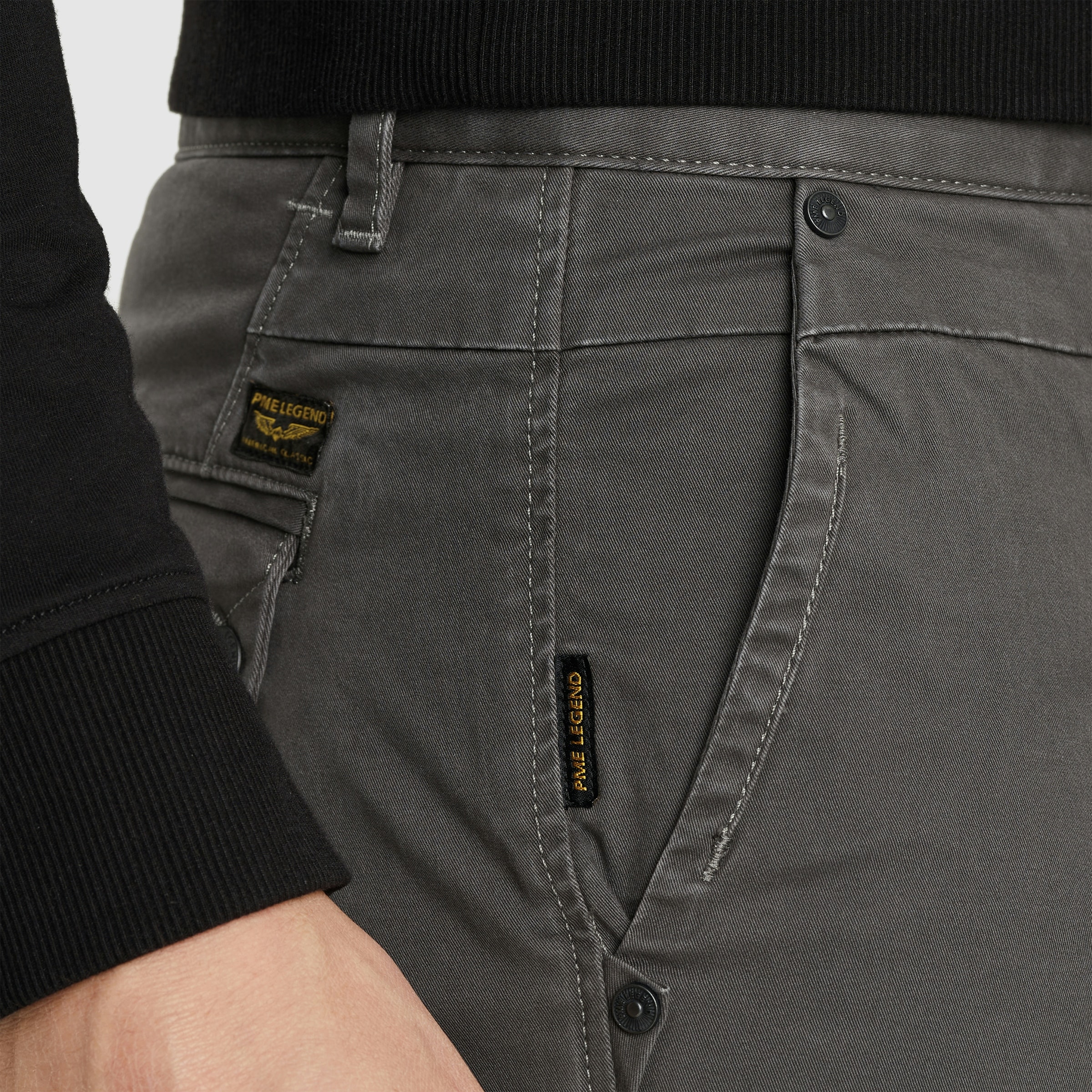 PME LEGEND Chinohose »TWIN WASP CHINO LEFT HAND STRETCH TWILL«, mit Taschen