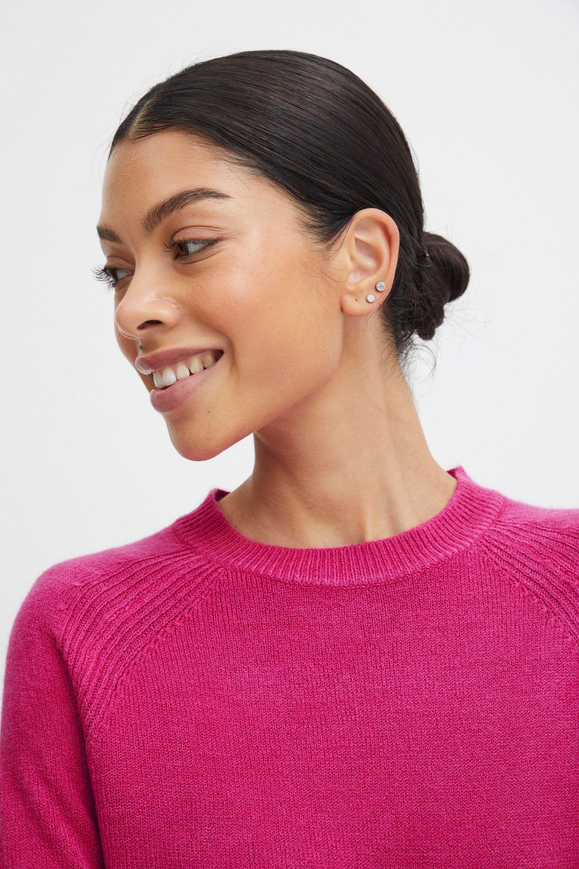 b.young Strickfleece-Pullover »Strickpullover BYMalea«
