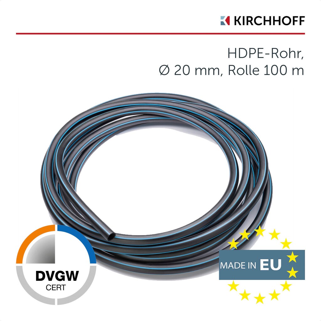 Kirchhoff HDPE-Rohr