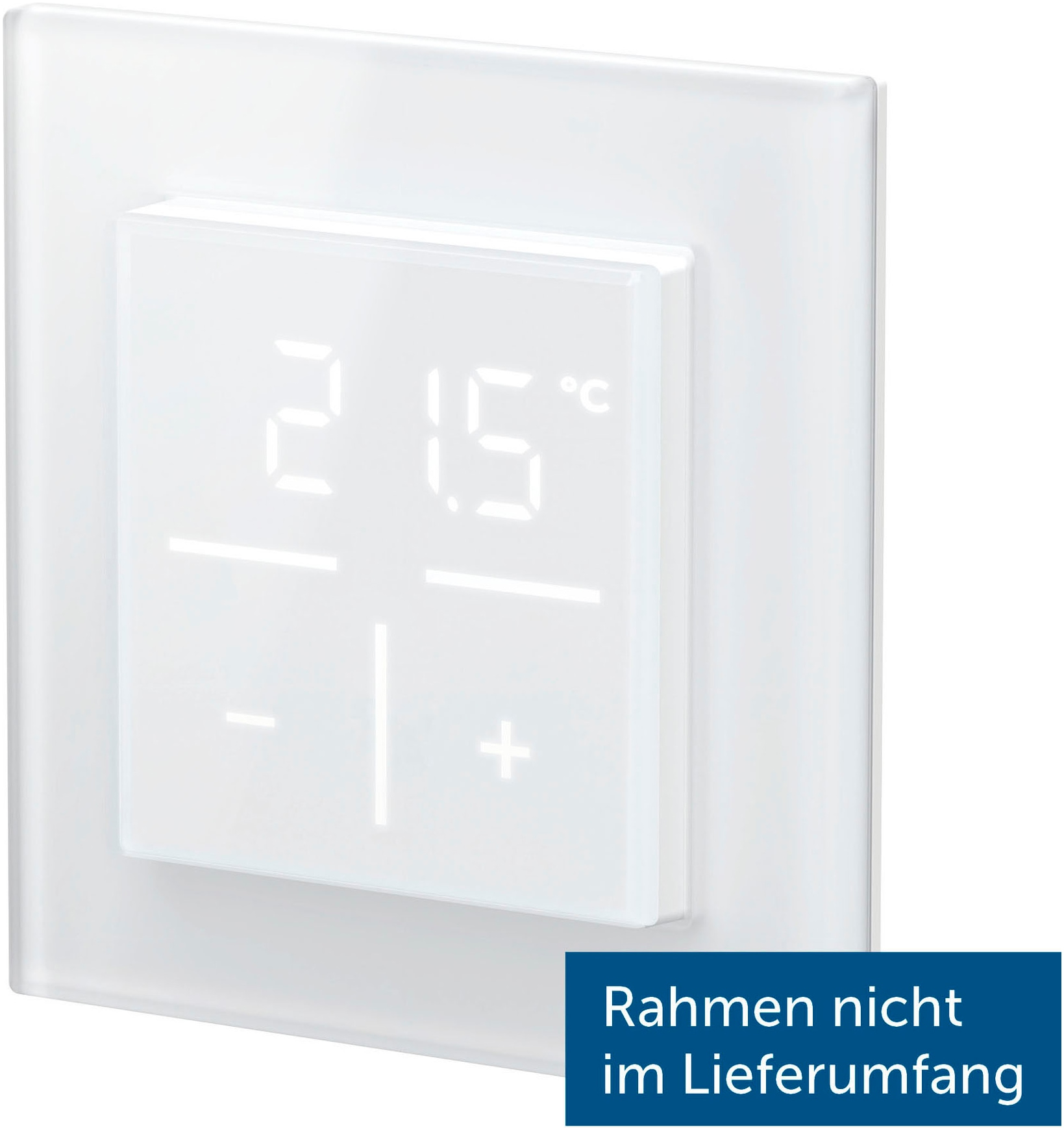 Homematic IP Smart-Home-Zubehör »Glas-Wandthermostat mit CO2-Sensor«