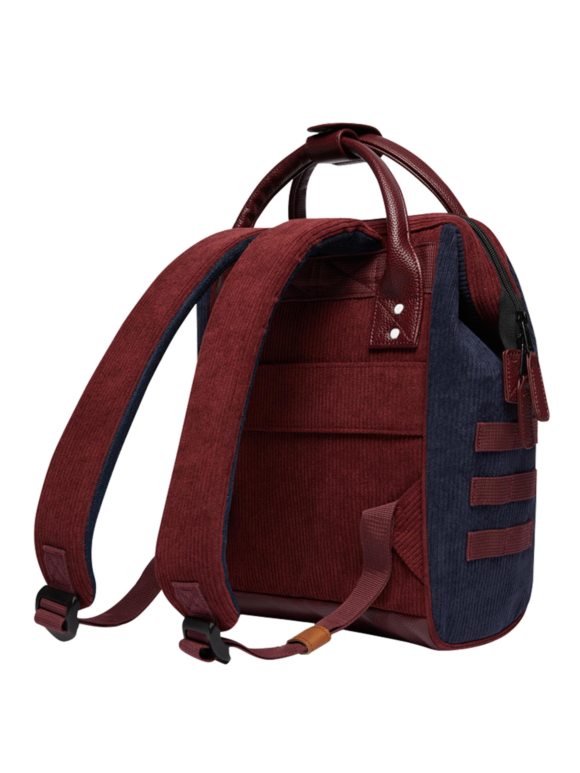 CABAIA Tagesrucksack »Tagesrucksack Adventurer S Cord Recycled«, Cord-Rucksack mit austauschbaren Vordertaschen