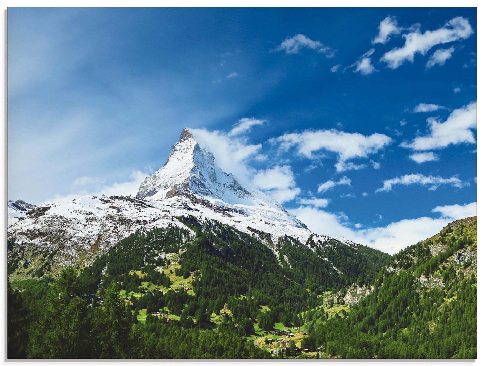 bei in Artland Größen »Matterhorn«, (1 verschiedenen OTTO Glasbild Berge, St.),