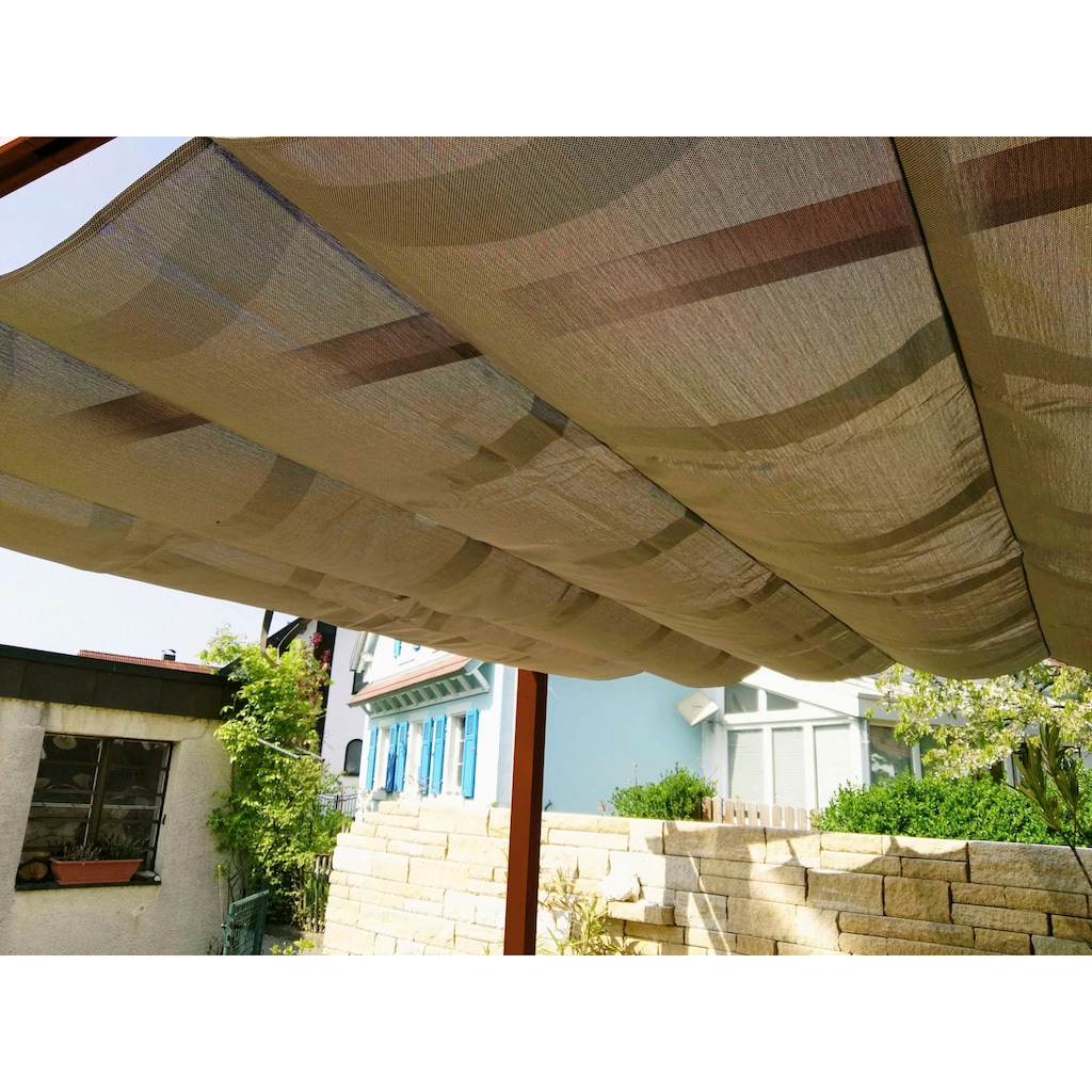 Paragon Pavillon »FLORIDA«, Aluminiumpavillon mit verstellbarem Sonnensegel