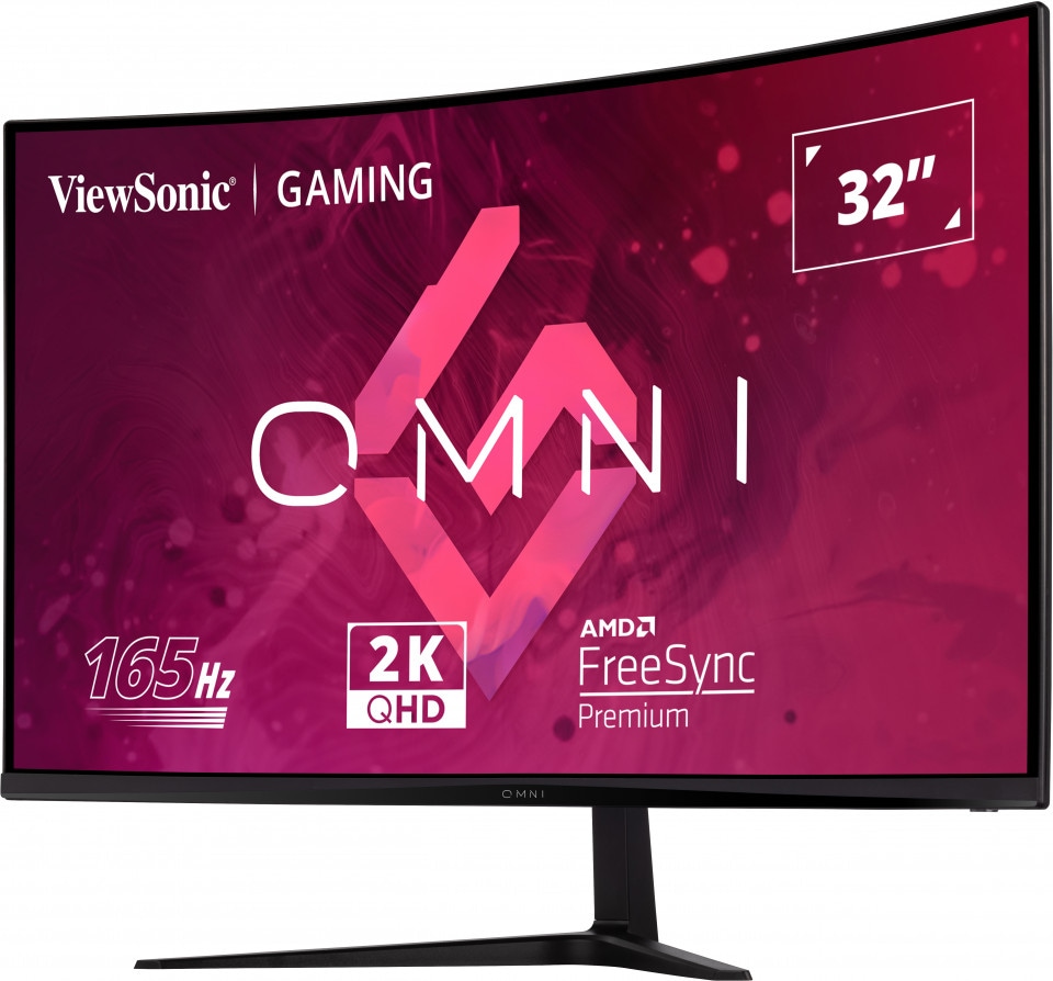 Viewsonic Curved-Gaming-Monitor »VX3218C-2K (VS19257)«, 80 cm/32 Zoll, 2560 x 1440 px, QHD, 1 ms Reaktionszeit, 165 Hz, 1500R Curved