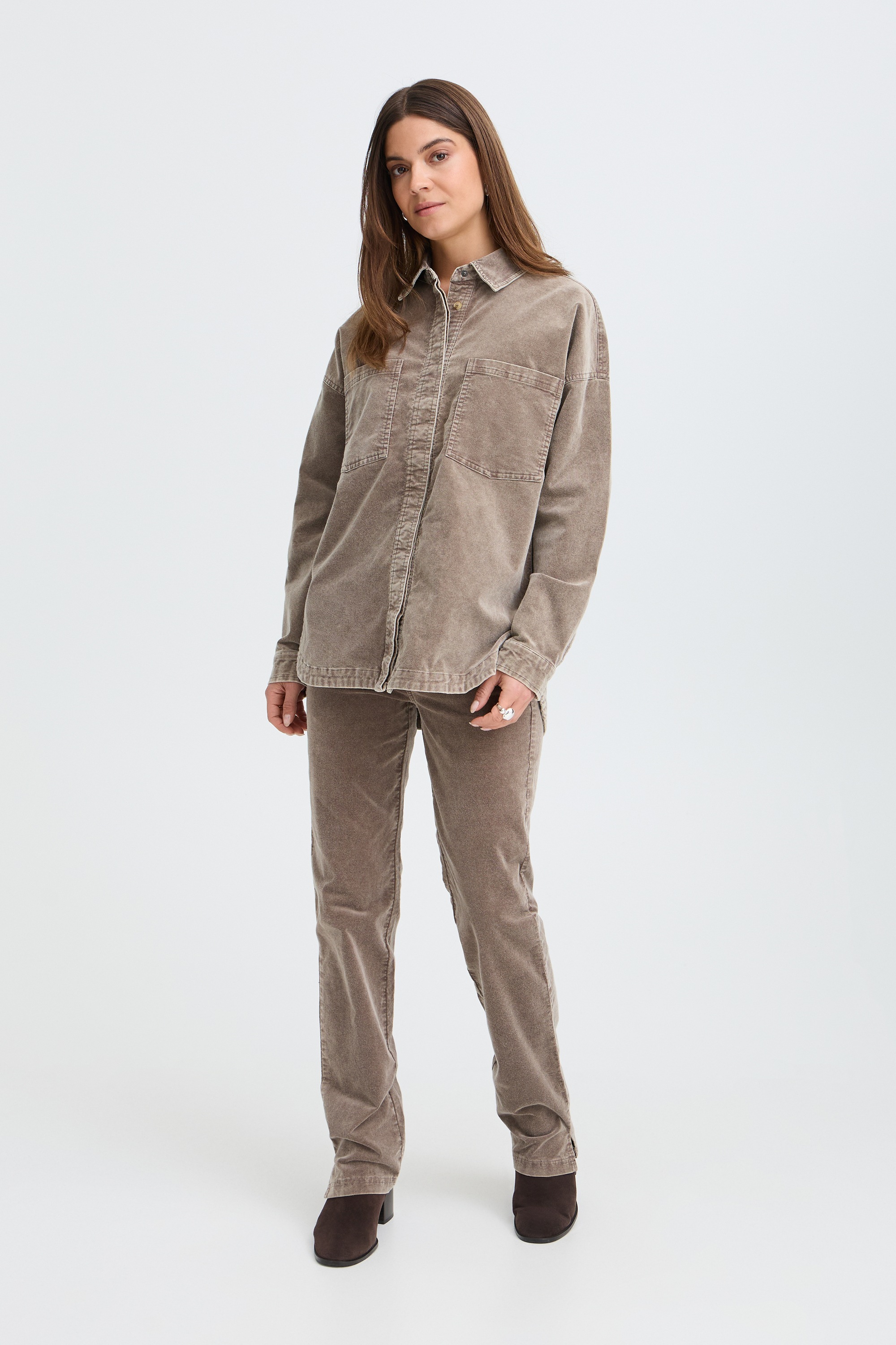 Pulz Jeans Hemdjacke »Damen Overshirts PZFIBA«