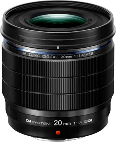 OM SYSTEM Objektiv »OM SYSTEM M.Zuiko Digital ED 20mm F1.4 PRO«, passend für Olympus & OM SYSTEM MFT Kameras