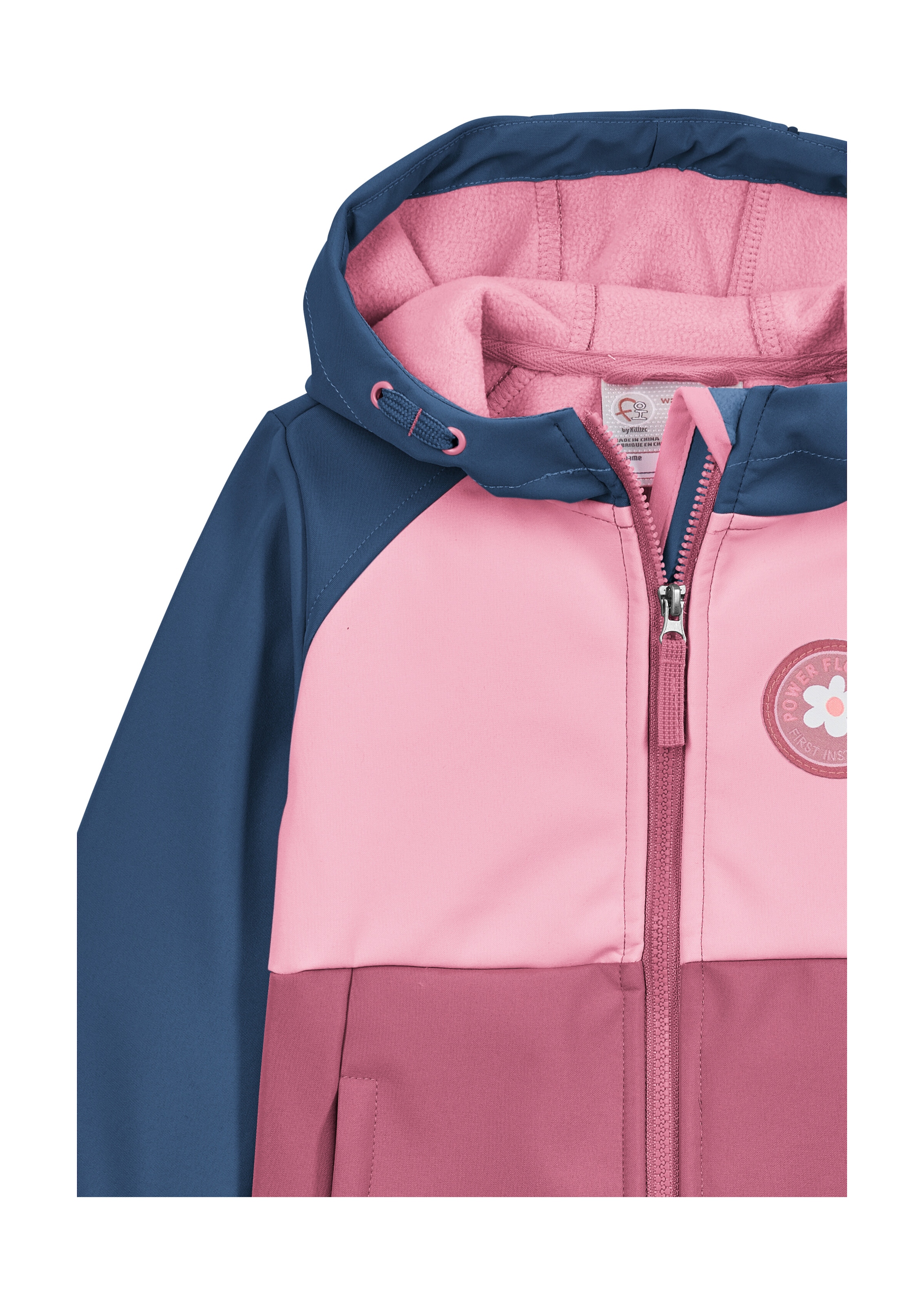 first instinct by killtec Softshelljacke »FIOS 4 MNS SFTSHLL JCKT« Wasserabweisende Softshelljacke mit Colourblock-Design
