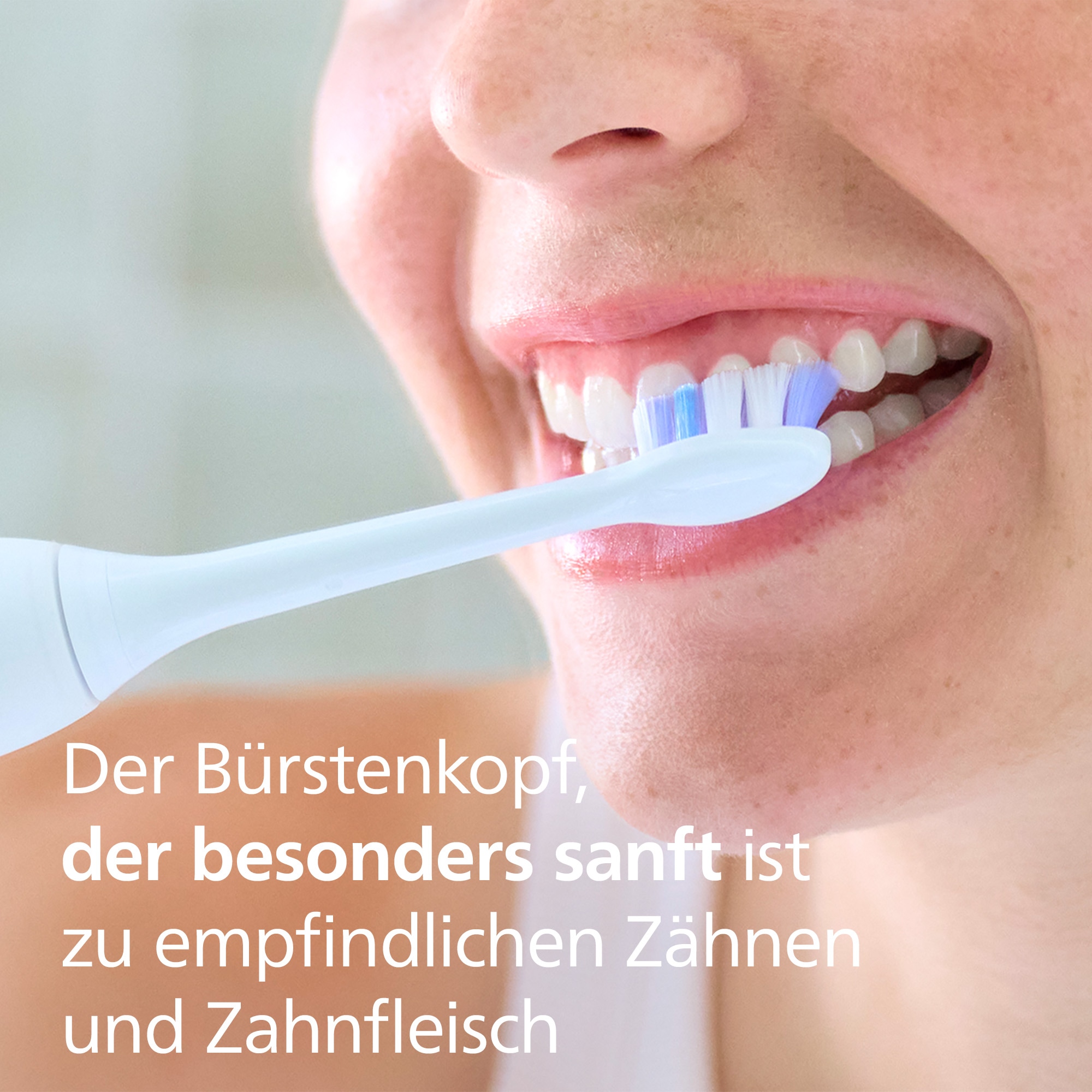 Philips Sonicare Aufsteckbürsten »S Sensitive«, für empfindliche Zähne und Zahnfleisch, für jedes Sonicare Handstück