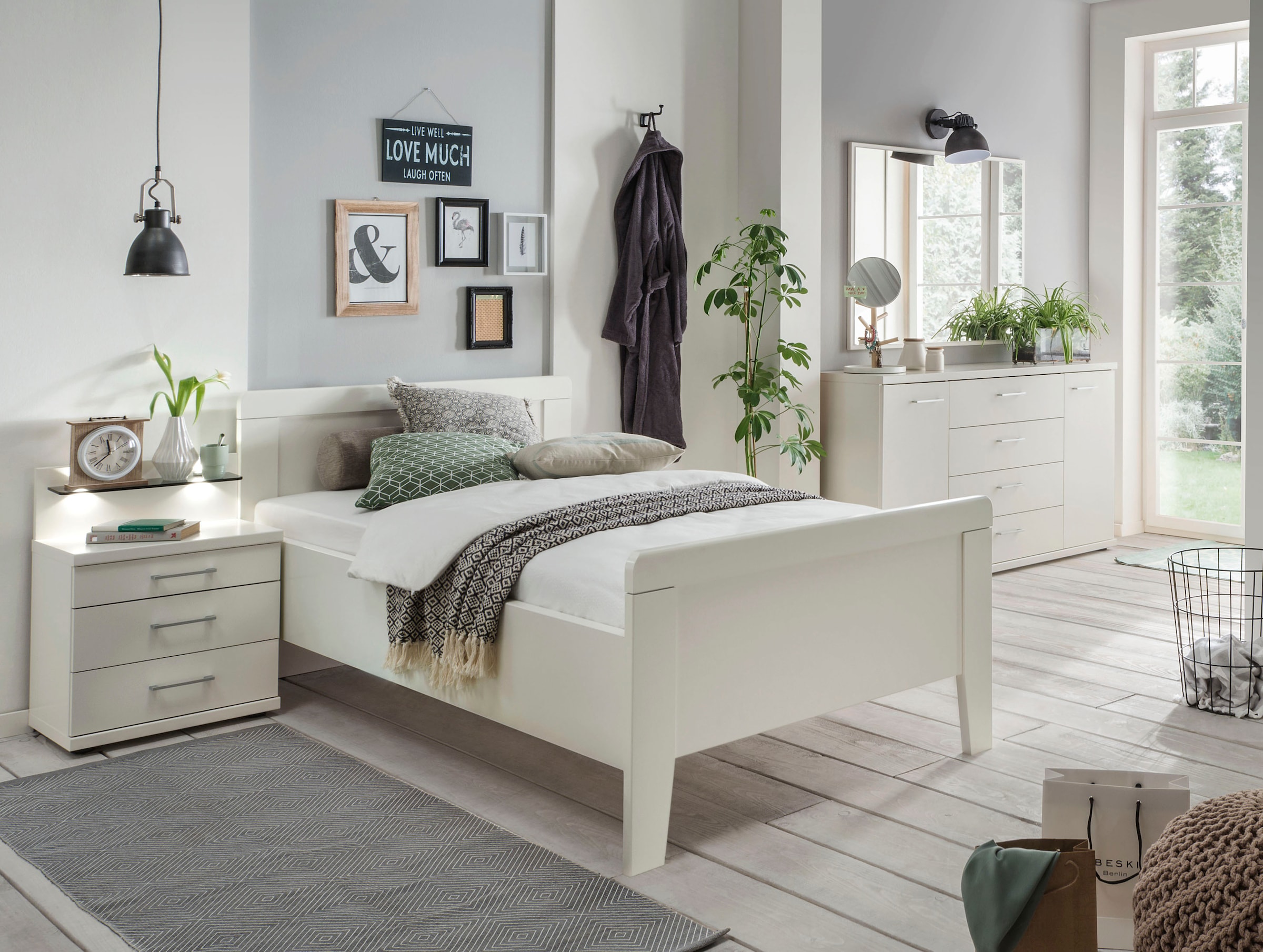 WIEMANN Holzbett »Bern« 4-fach Liegehöhenverstellung