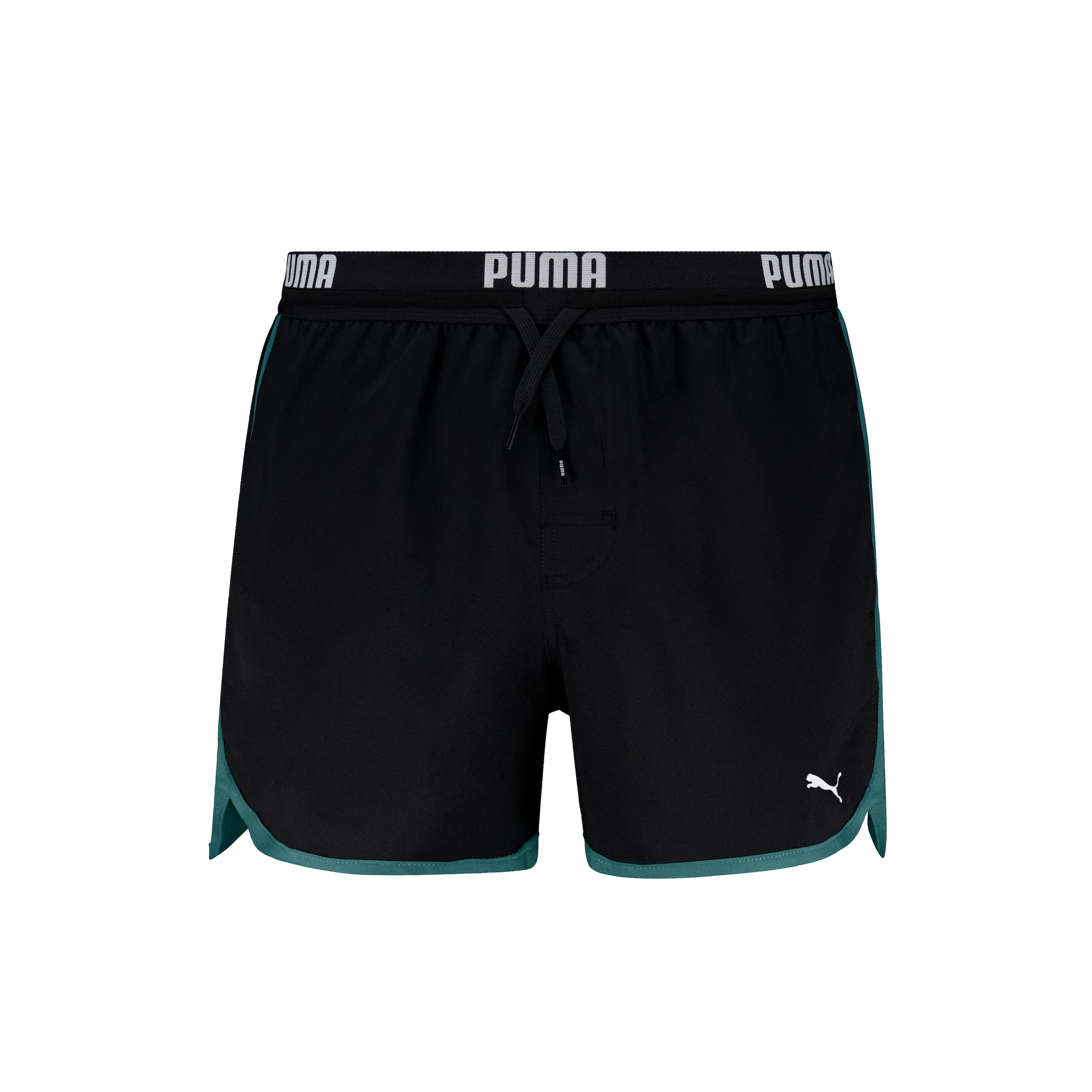 PUMA Badeshorts »PUMA SWIM MEN TRACK SHORT SHORTS« mit Gummizug und Bindekordel