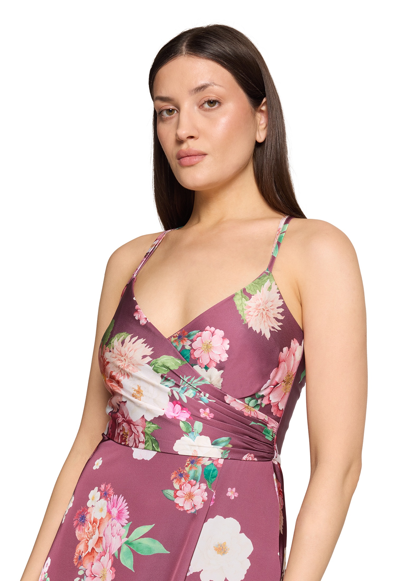 Vera Mont Abendkleid »Abendkleid mit V-Ausschnitt«