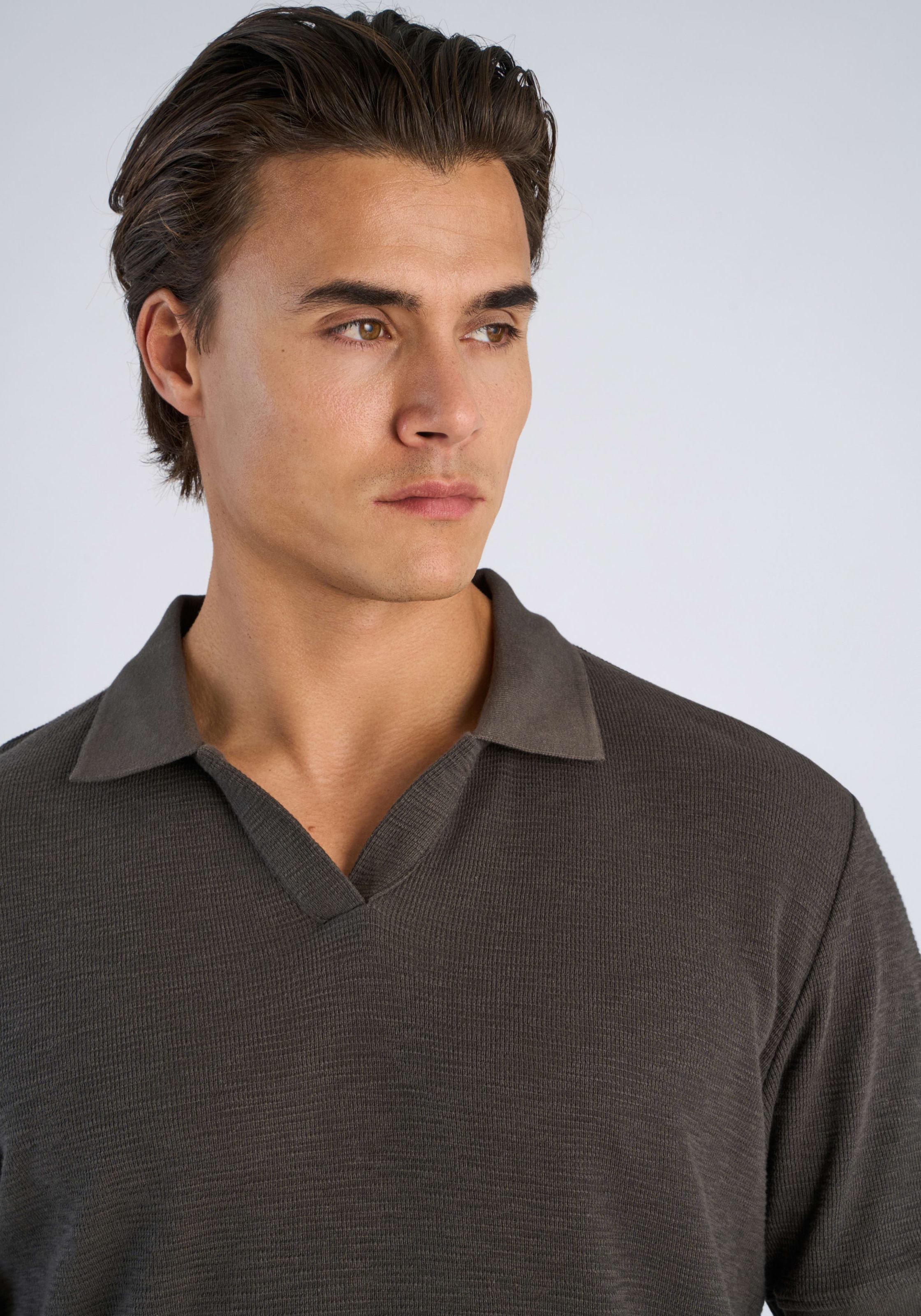 LINDBERGH Kurzarmshirt mit Polokragen