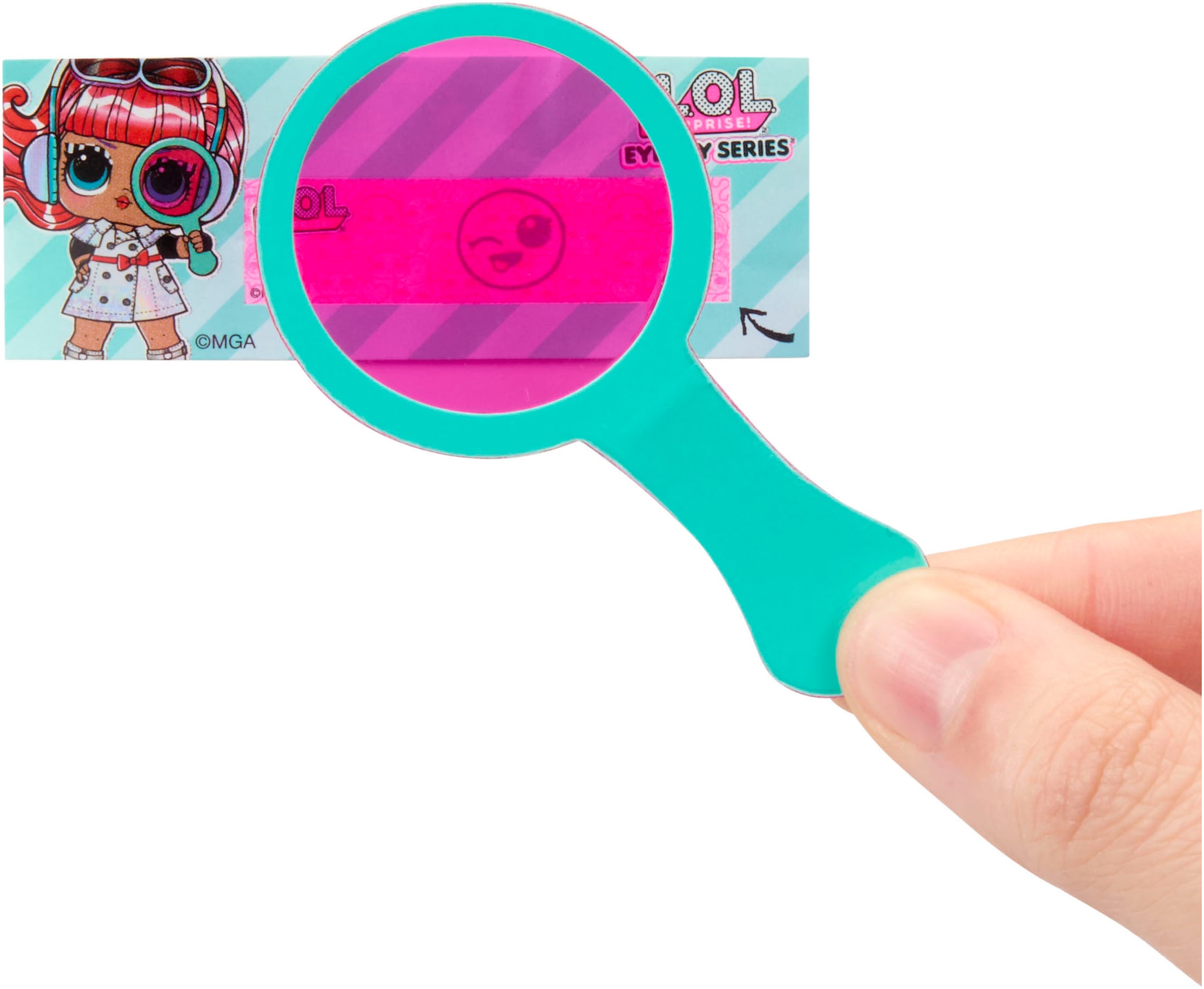 L.O.L. SURPRISE! Anziehpuppe »L.O.L. Surprise Eye Spy Tots«, mit magischem Farbwechsel; Lieferung erfolgt sortiert