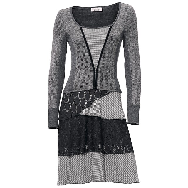 LINEA TESINI by heine Strickkleid »Jersey-Kleid« bei OTTO