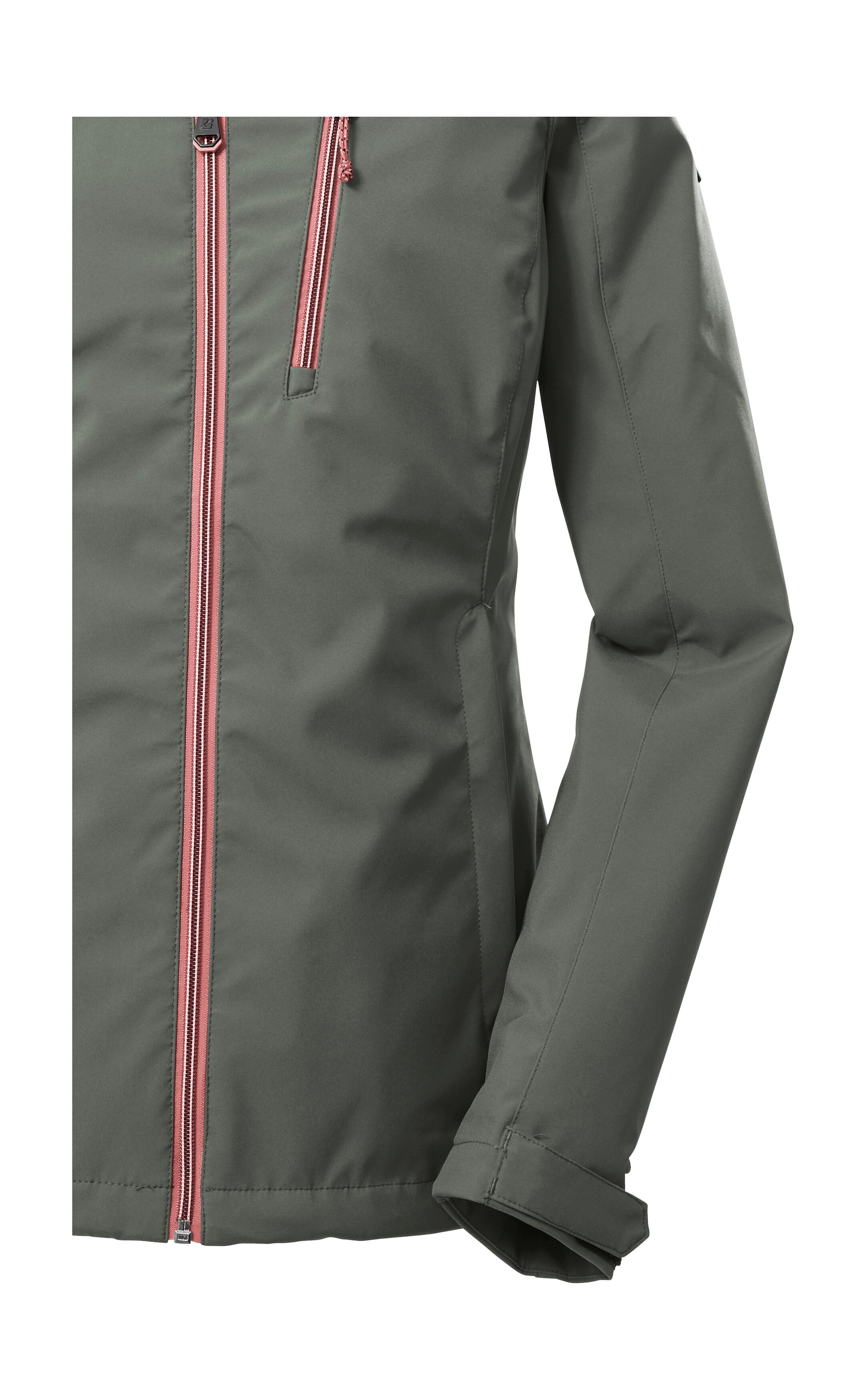 Killtec Softshelljacke »KOS 89 WMN SFTSHLL JCKT« Damen Softshelljacke: Wind-und wasserdicht, atmungsaktiv